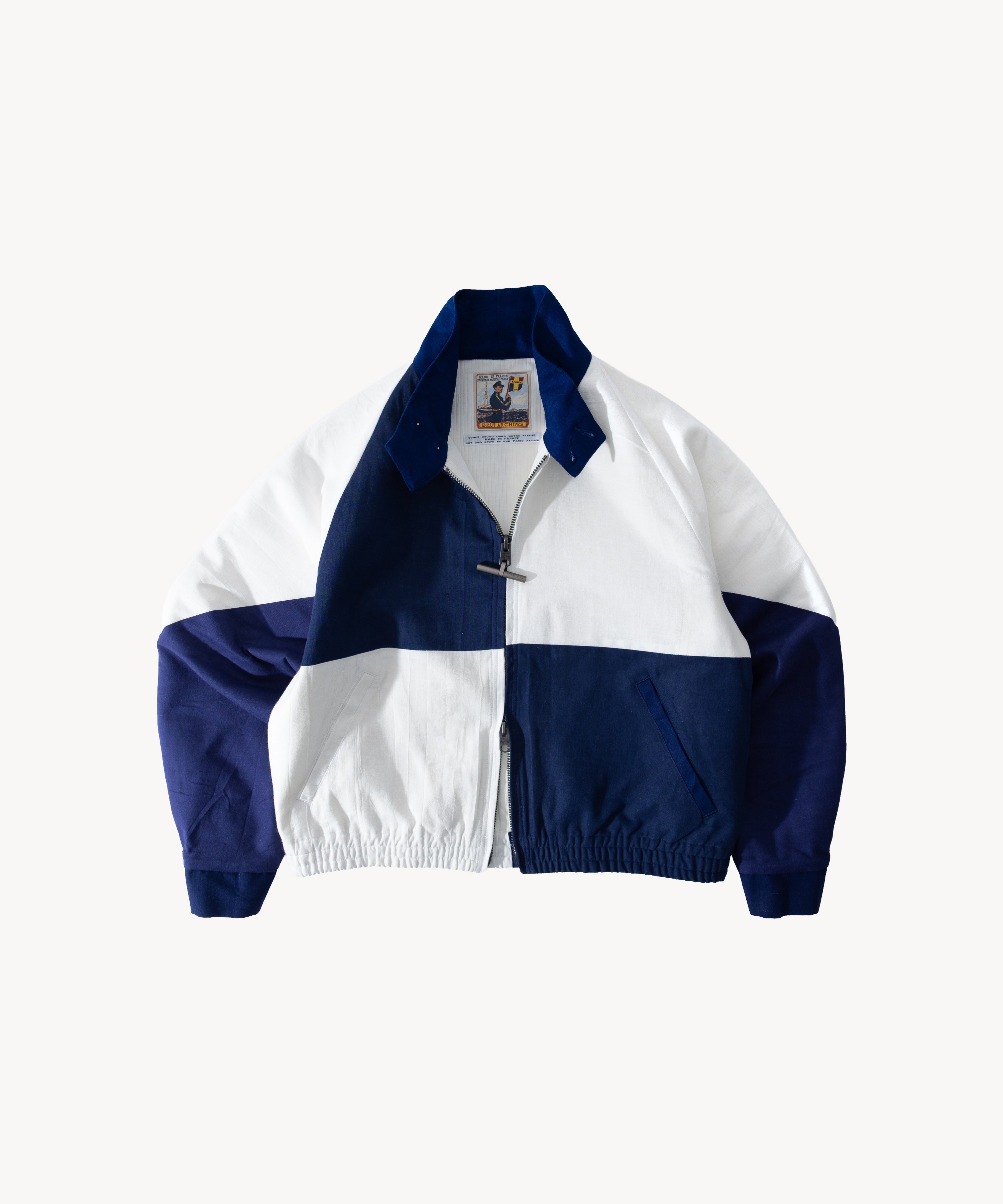 REWORK® FLAG JACKET - BLUE / WHITE | BRUT PARIS 03 | Worldwide shipping ...