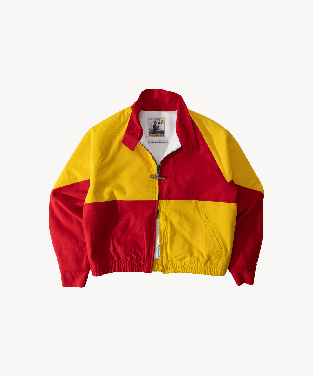 REWORK® FLAG JACKET - RED / YELLOW | BRUT PARIS 03 | Worldwide shipping ...