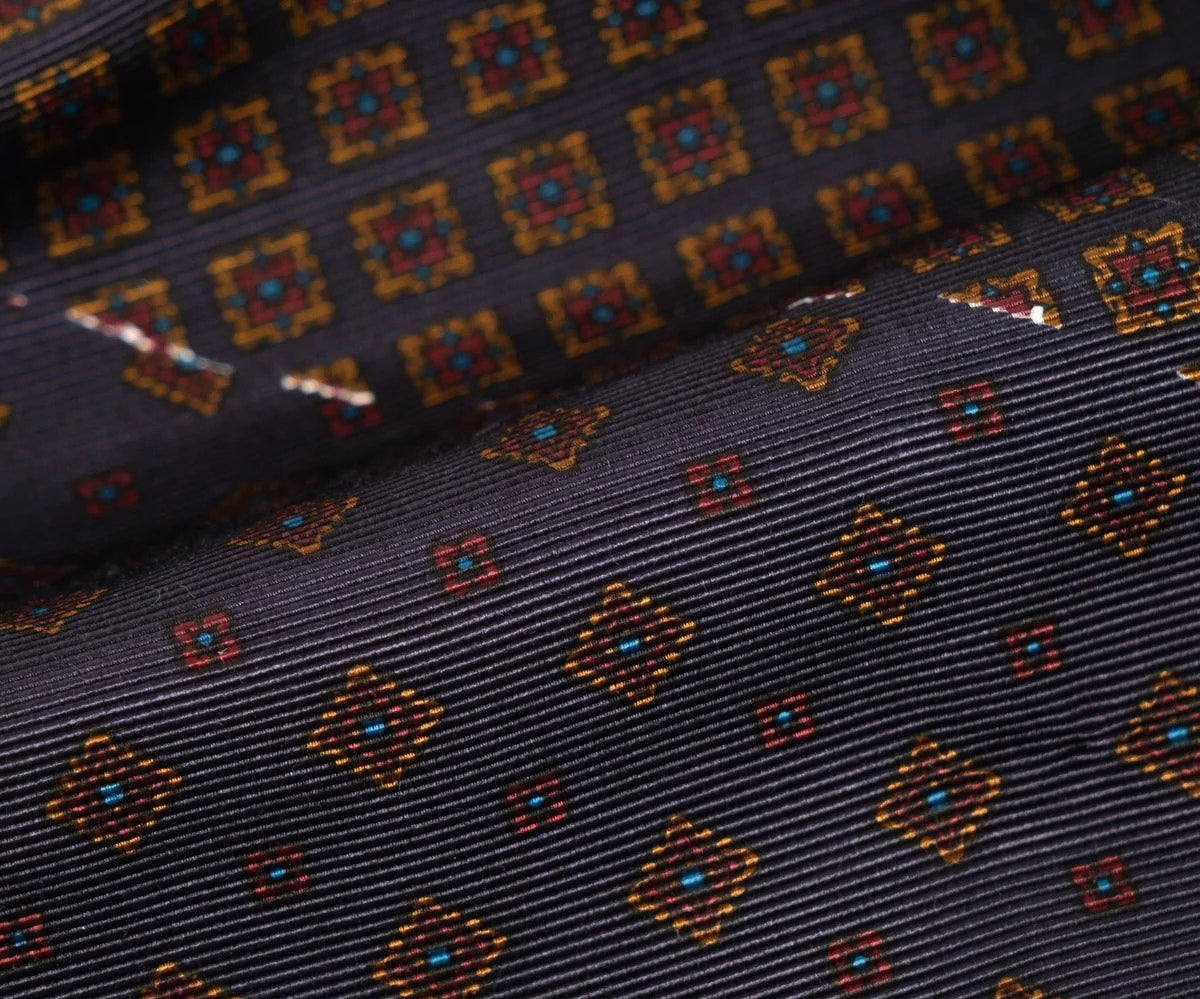 REWORK® TIE SHIRT - N° 003 Shirts SMALL / BROWN - BRUT Clothing