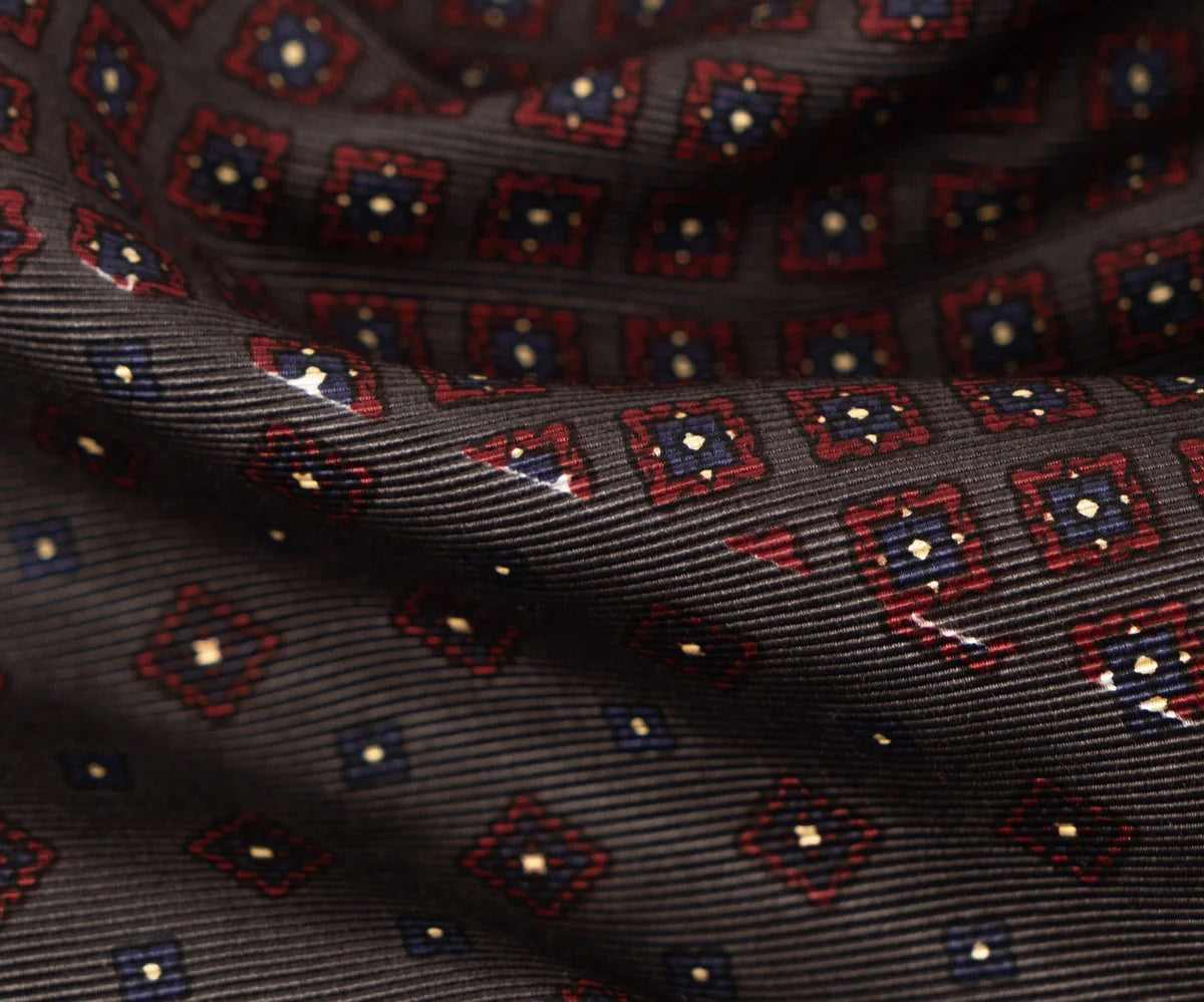 REWORK® TIE SHIRT - N° 005 Chemises SMALL / GRIS - BRUT Clothing