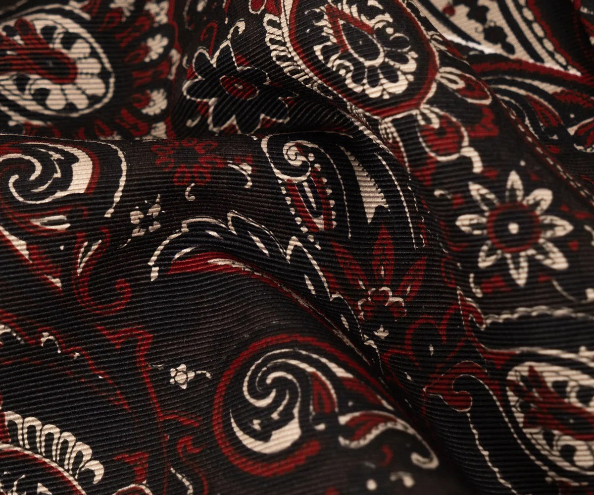 REWORK® TIE SHIRT - N° 017 Shirts SMALL / RED - BRUT Clothing
