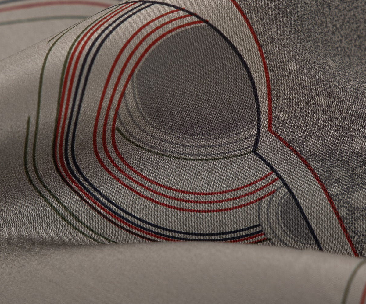 REWORK® TIE SHIRT - N° 033 Chemises SMALL / GRIS - BRUT Clothing