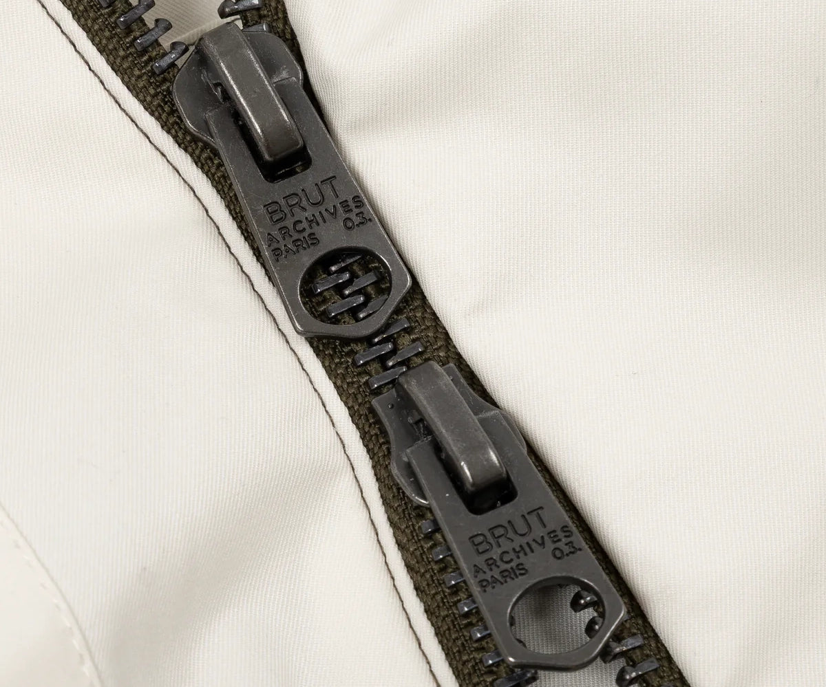 REWORK® WADER JACKET SMALL / CAMOUFLAGE BLANC NEIGE - BRUT Clothing