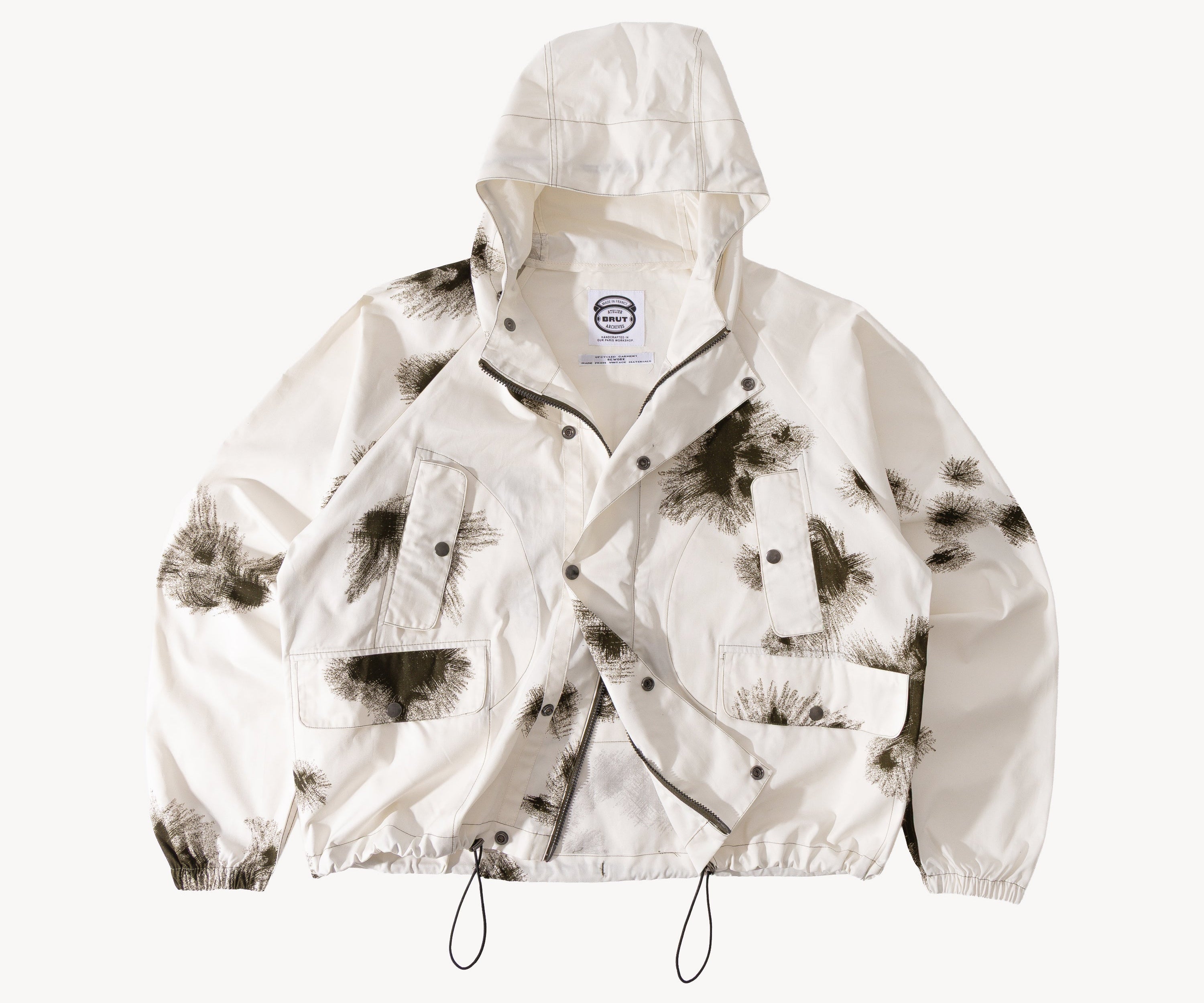 REWORK® WADER CAMO JACKET Coats & Jackets SMALL / SNOW WHITE CAMO - BRUT Clothing