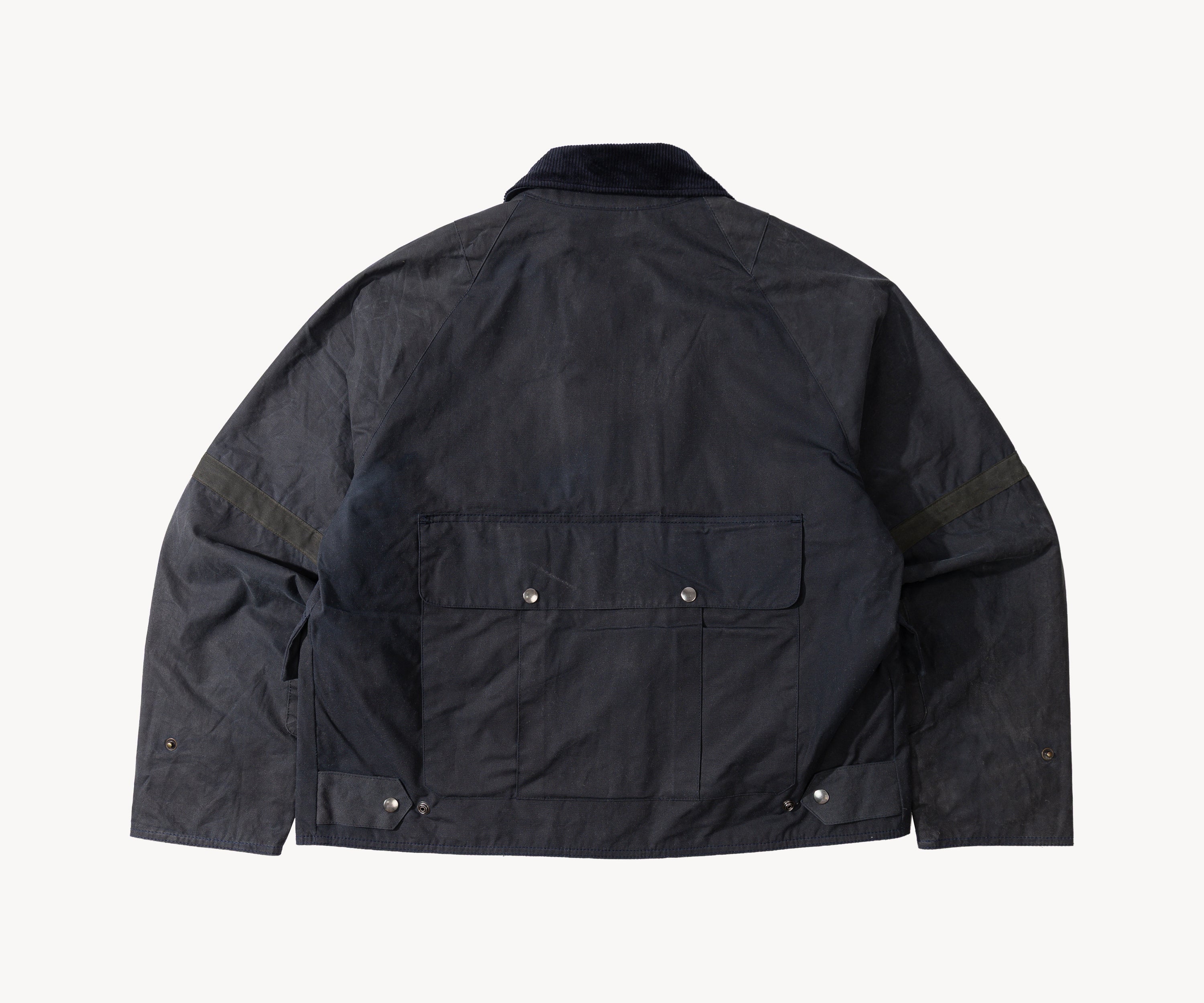 REWORK® TACTICAL WAX JACKET - N° 005 Coats & Jackets MEDIUM / BLUE - BRUT Clothing