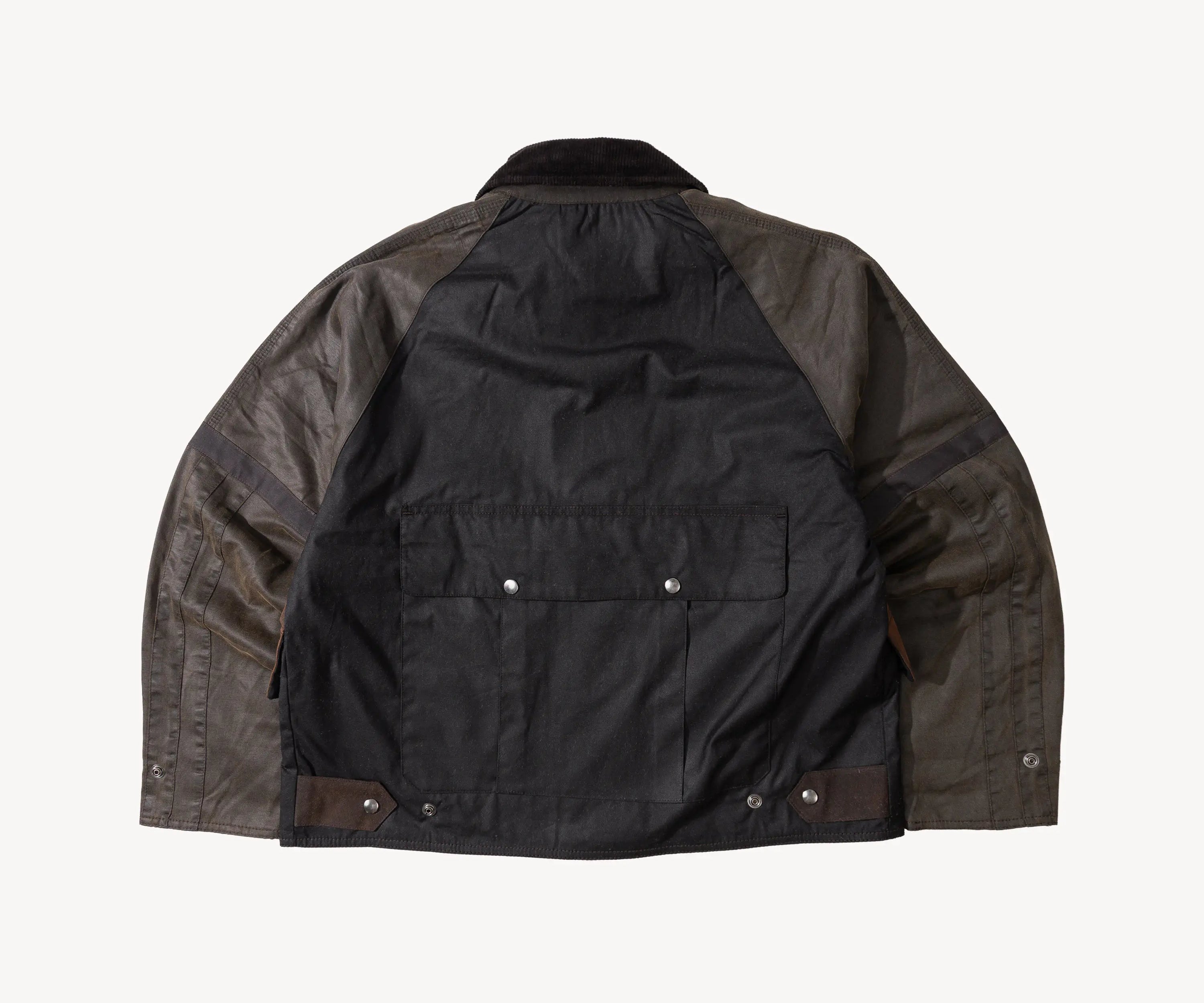 REWORK® TACTICAL WAX JACKET - N° 009 Coats & Jackets MEDIUM / BROWN - BRUT Clothing