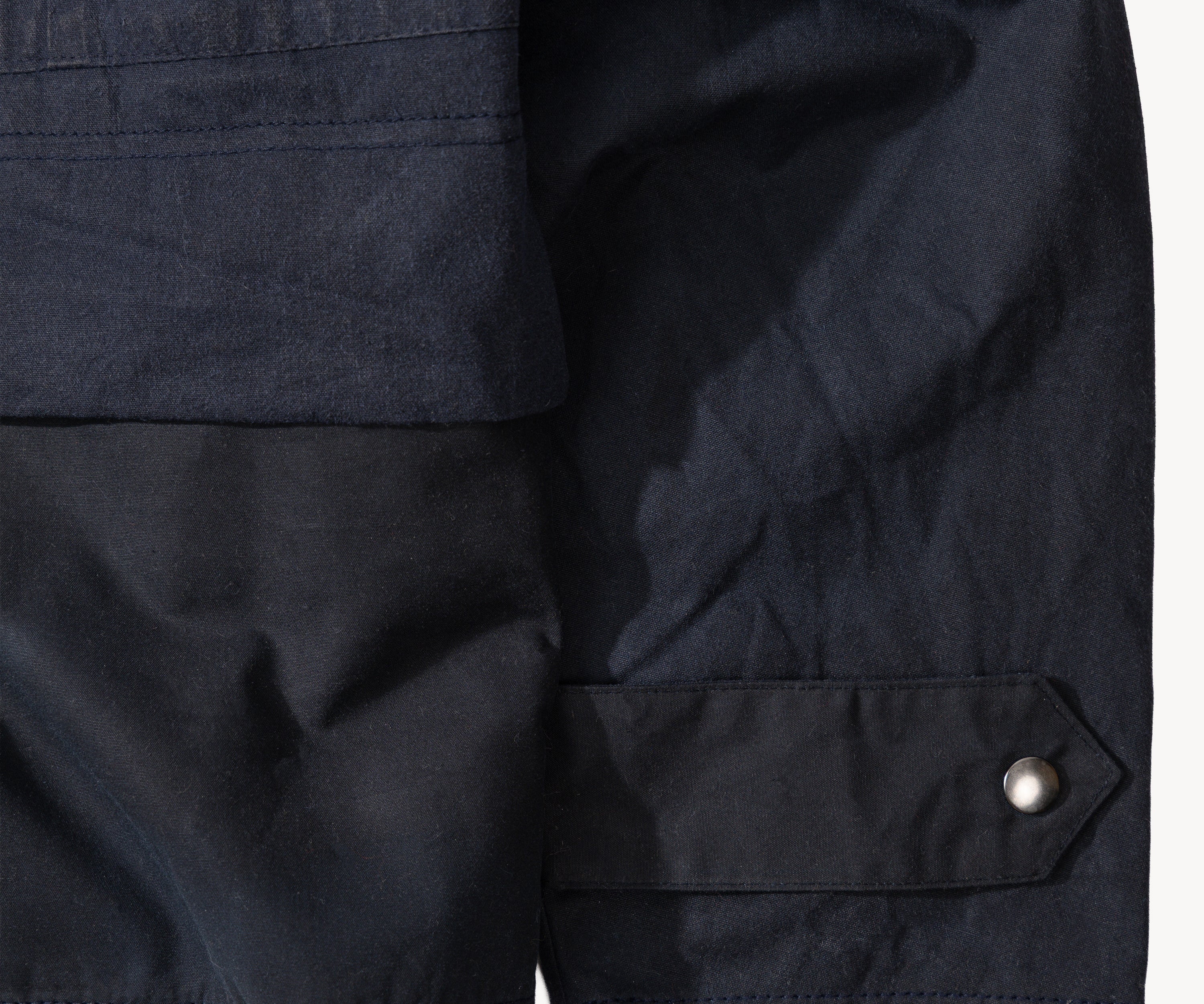 REWORK® TACTICAL WAX JACKET - N° 006 Coats & Jackets MEDIUM / BLUE - BRUT Clothing