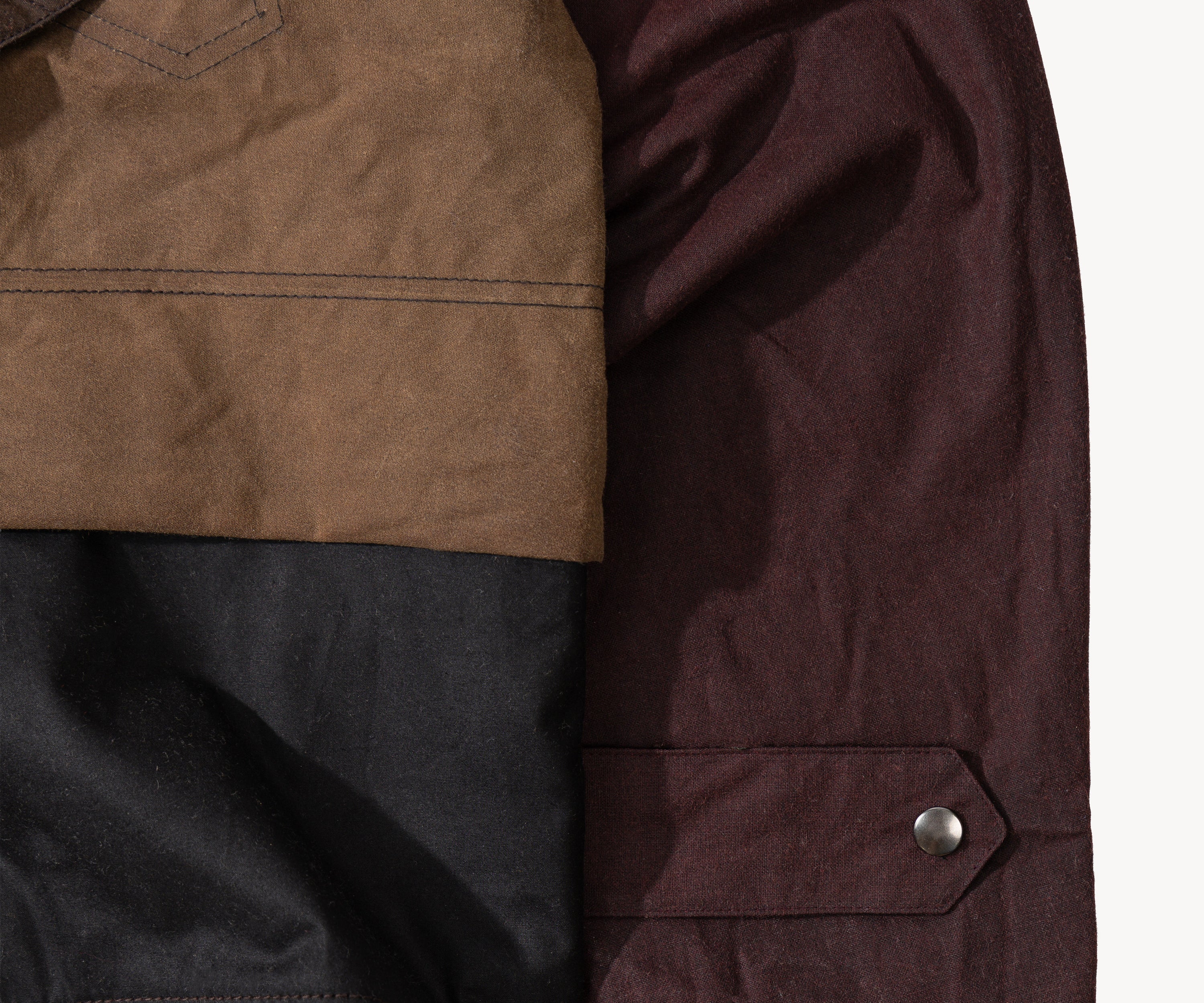 REWORK® TACTICAL WAX JACKET - N° 010 Coats & Jackets MEDIUM / BROWN - BRUT Clothing