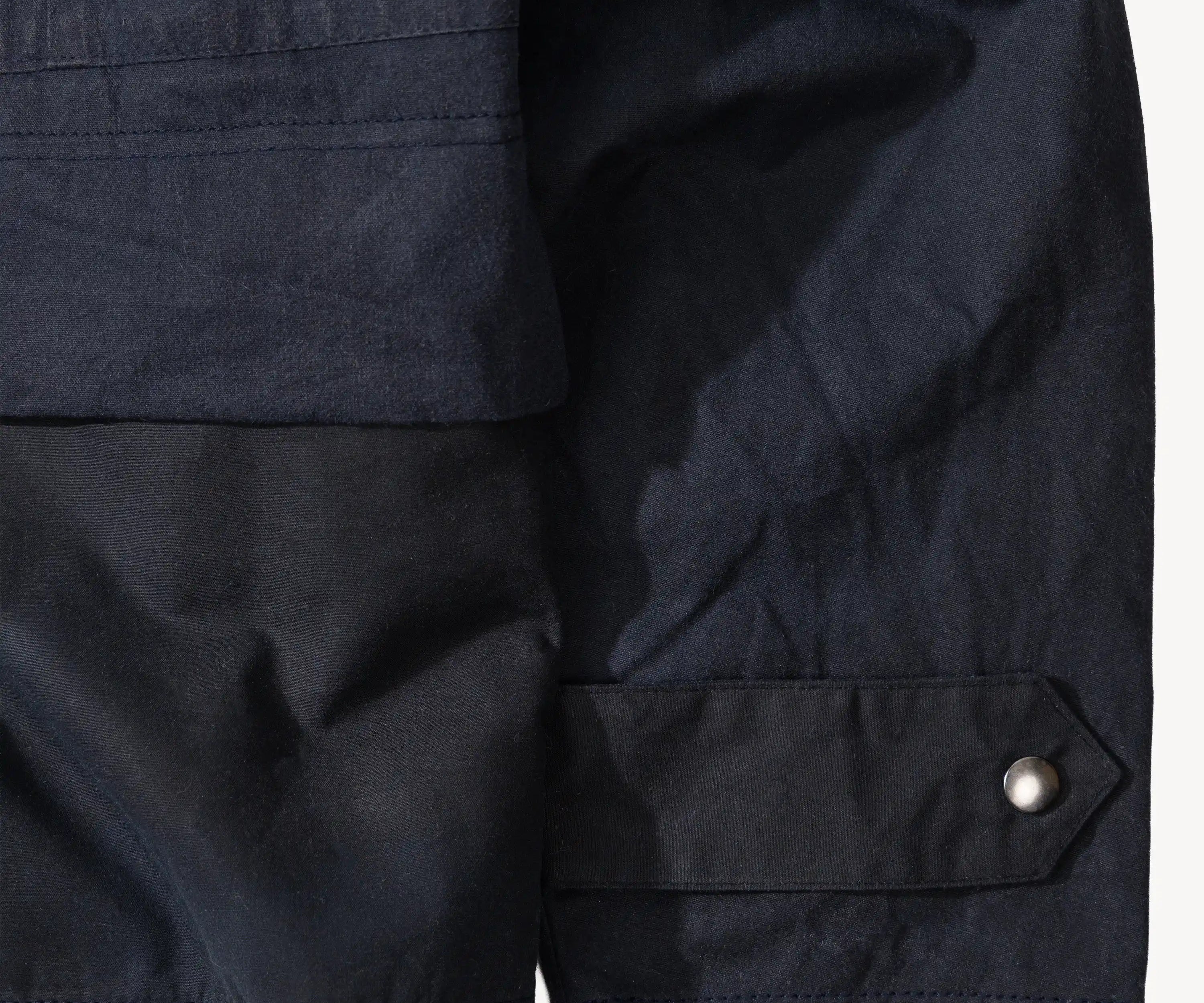 REWORK® TACTICAL WAX JACKET - N° 006 Coats & Jackets MEDIUM / BLUE - BRUT Clothing