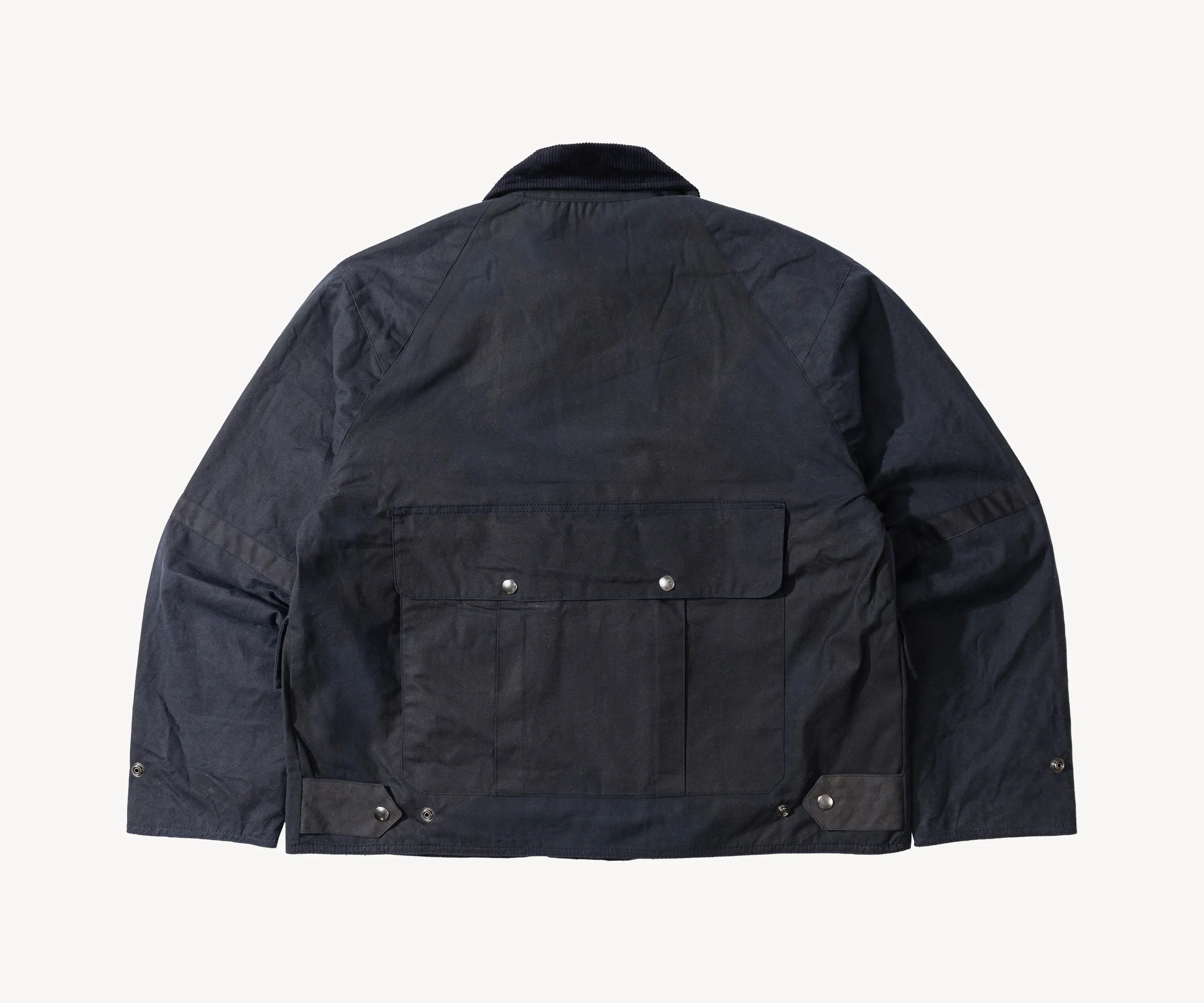 REWORK® TACTICAL WAX JACKET - N° 006 Coats & Jackets MEDIUM / BLUE - BRUT Clothing