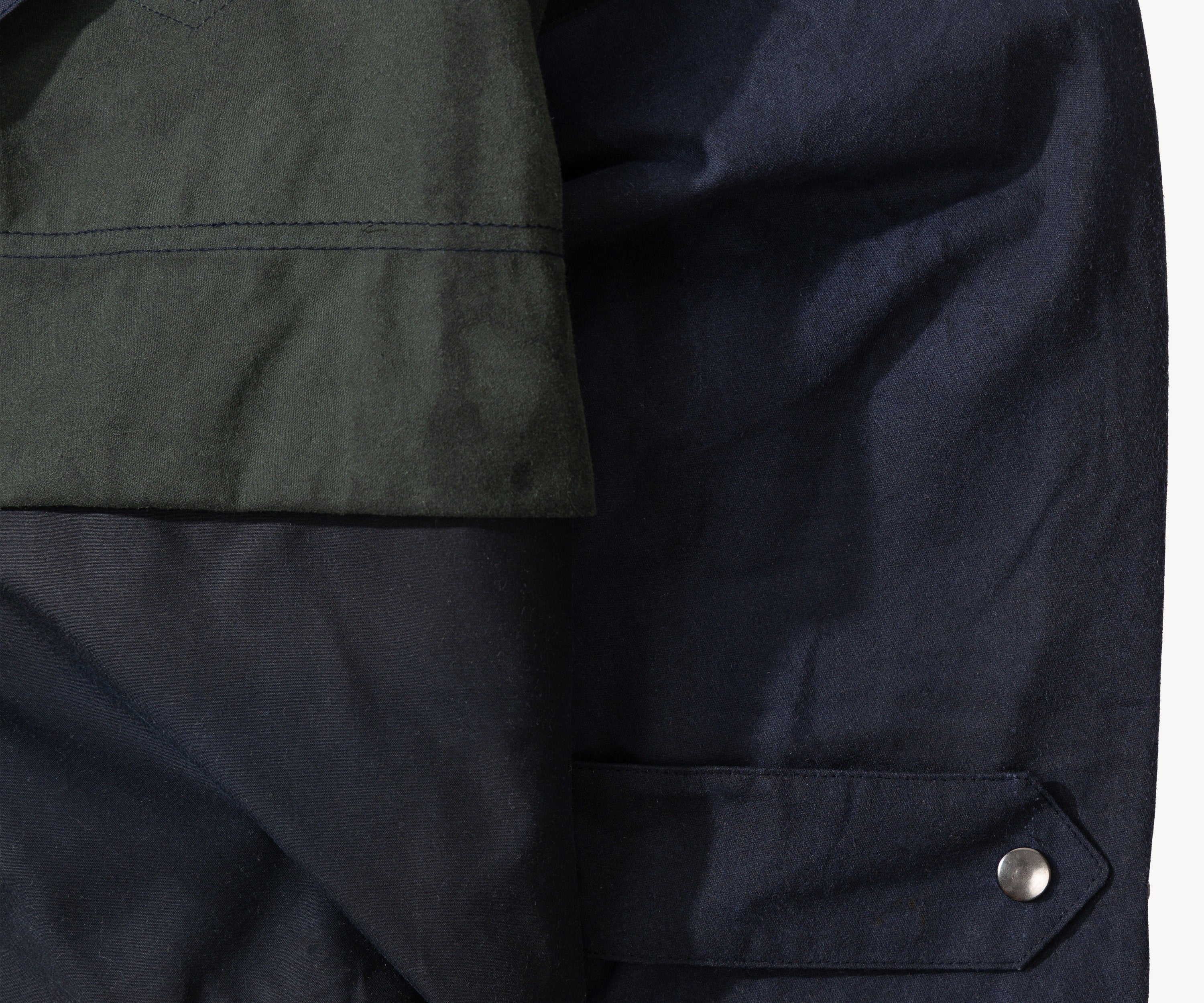 REWORK® TACTICAL WAX JACKET - N° 007 Coats & Jackets MEDIUM / BLUE - BRUT Clothing