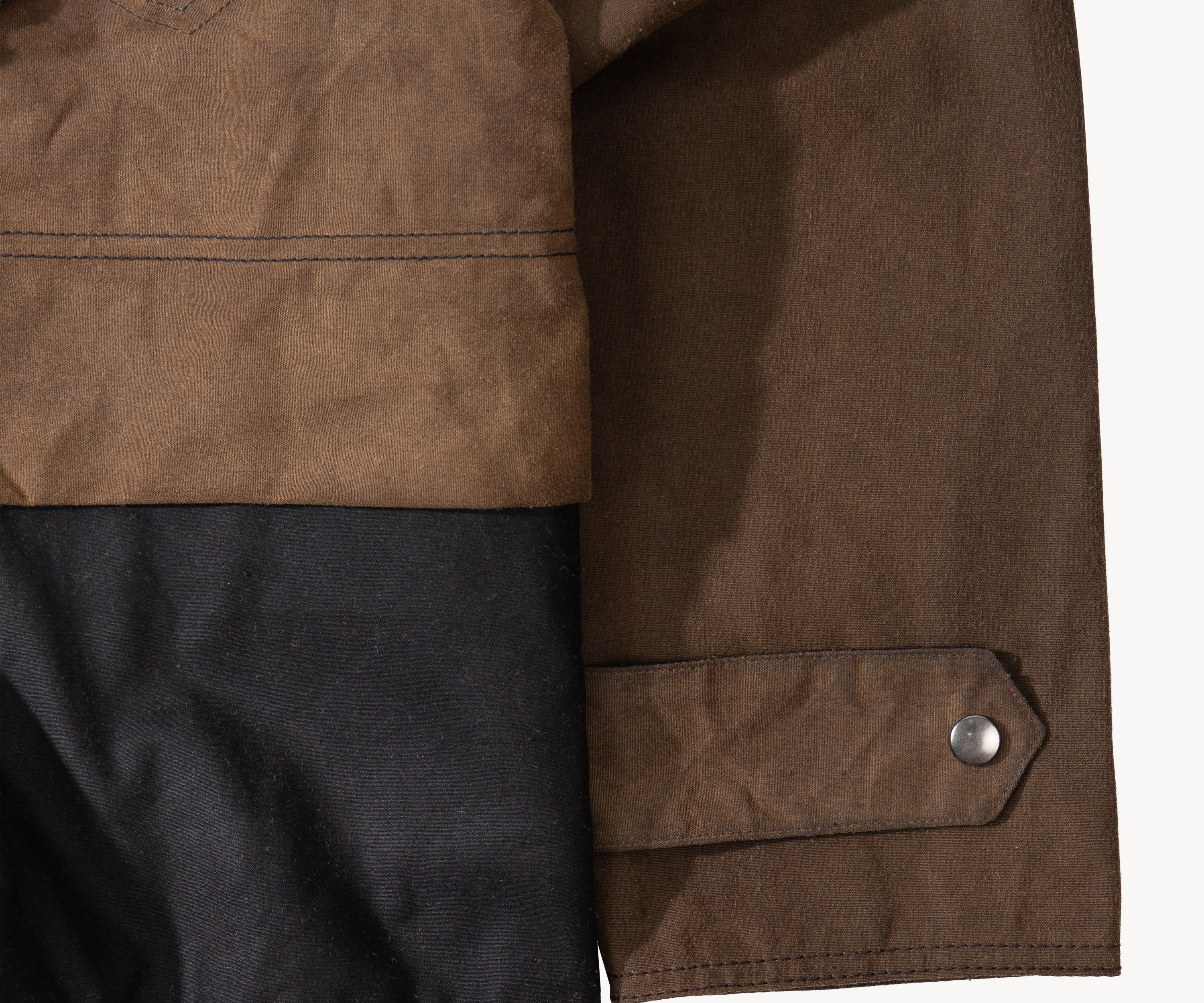 REWORK® TACTICAL WAX JACKET - N° 011 Coats & Jackets MEDIUM / BROWN - BRUT Clothing