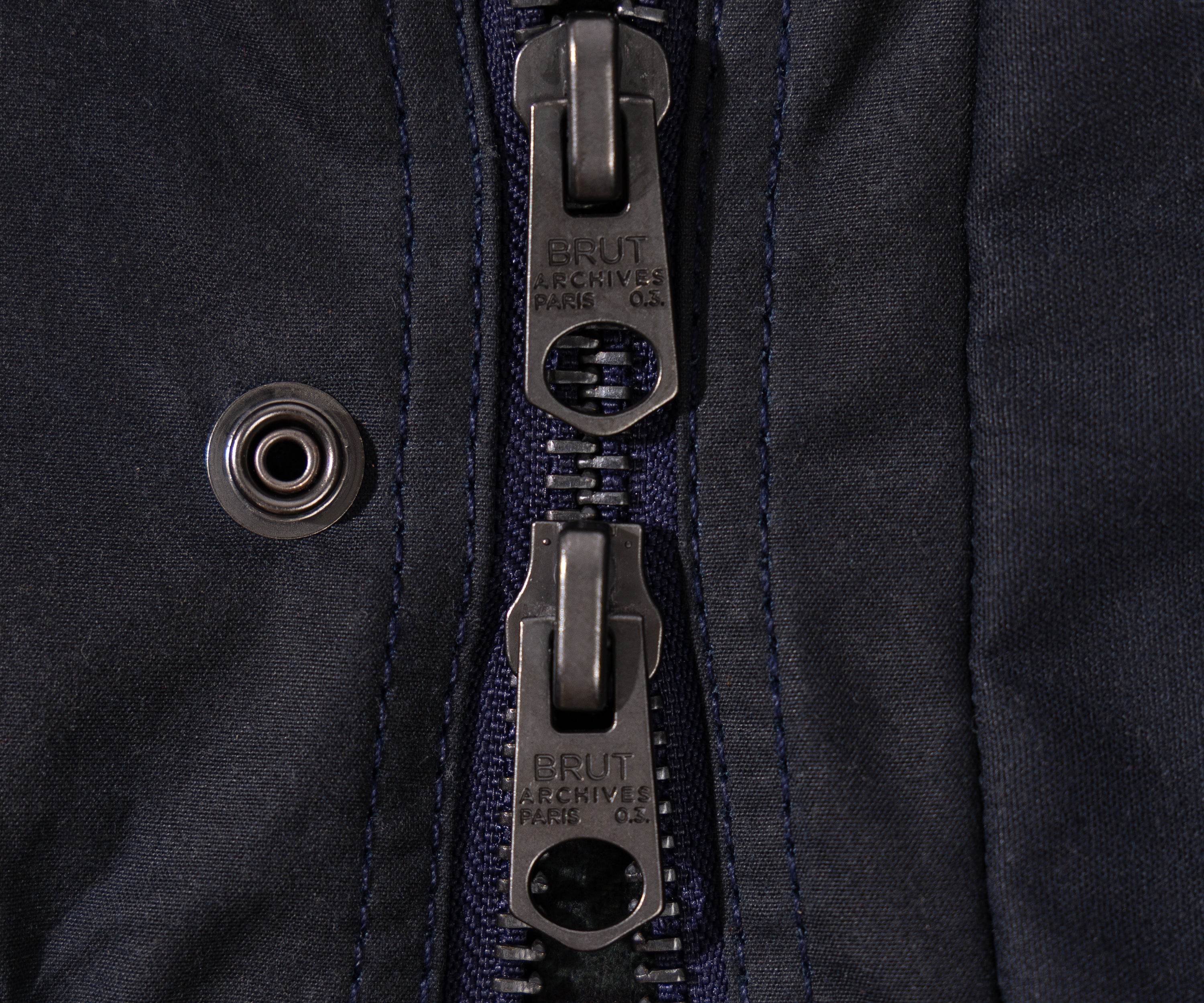 REWORK® TACTICAL WAX JACKET - N° 007 Coats & Jackets MEDIUM / BLUE - BRUT Clothing