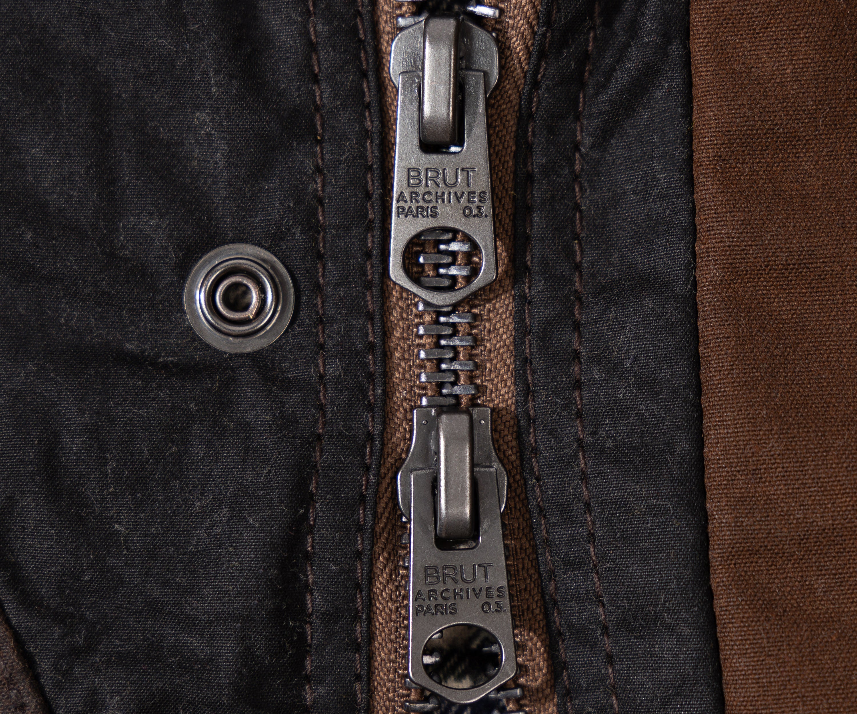 REWORK® TACTICAL WAX JACKET - N° 011 Coats & Jackets MEDIUM / BROWN - BRUT Clothing