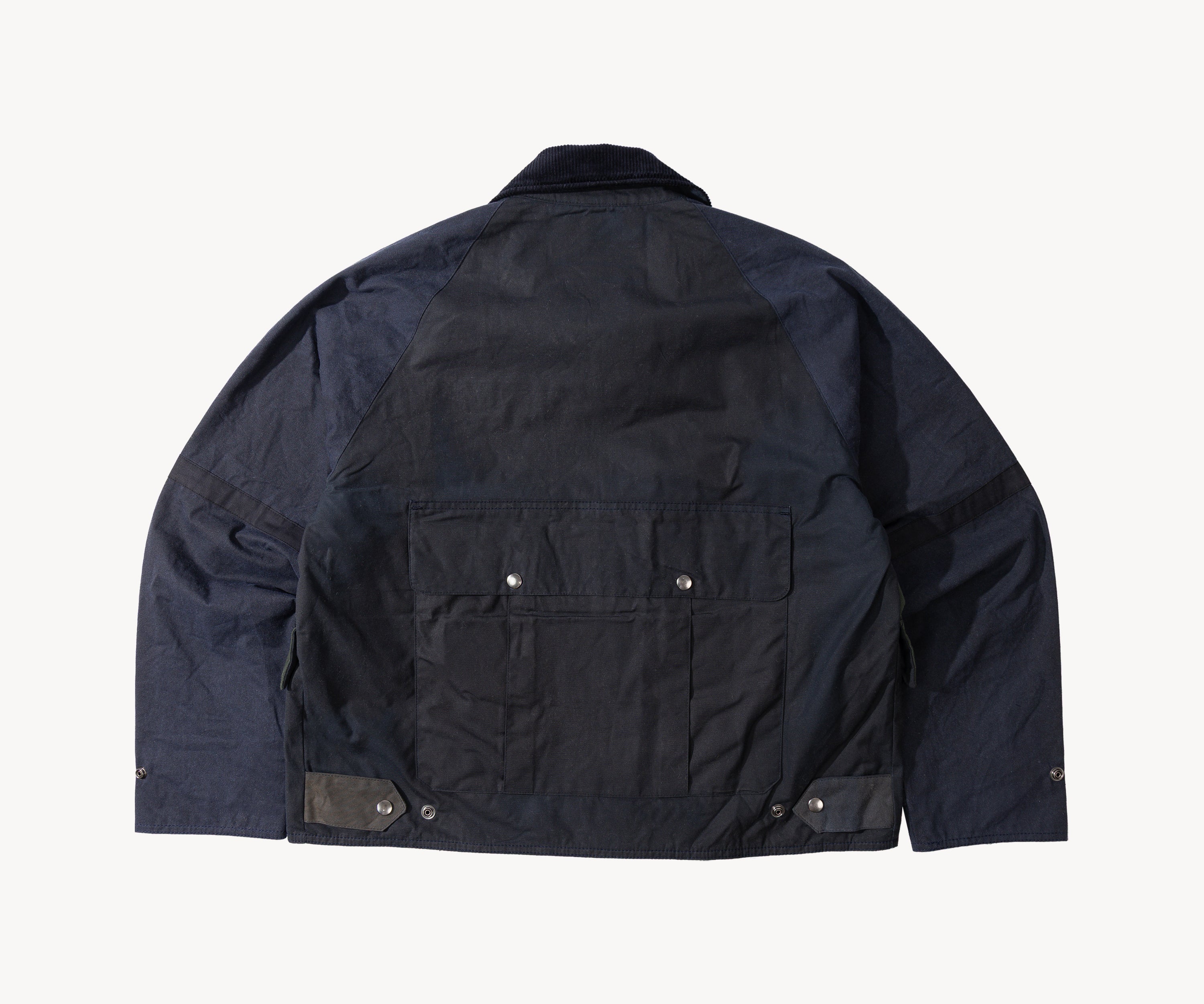 REWORK® TACTICAL WAX JACKET - N° 007 Coats & Jackets MEDIUM / BLUE - BRUT Clothing