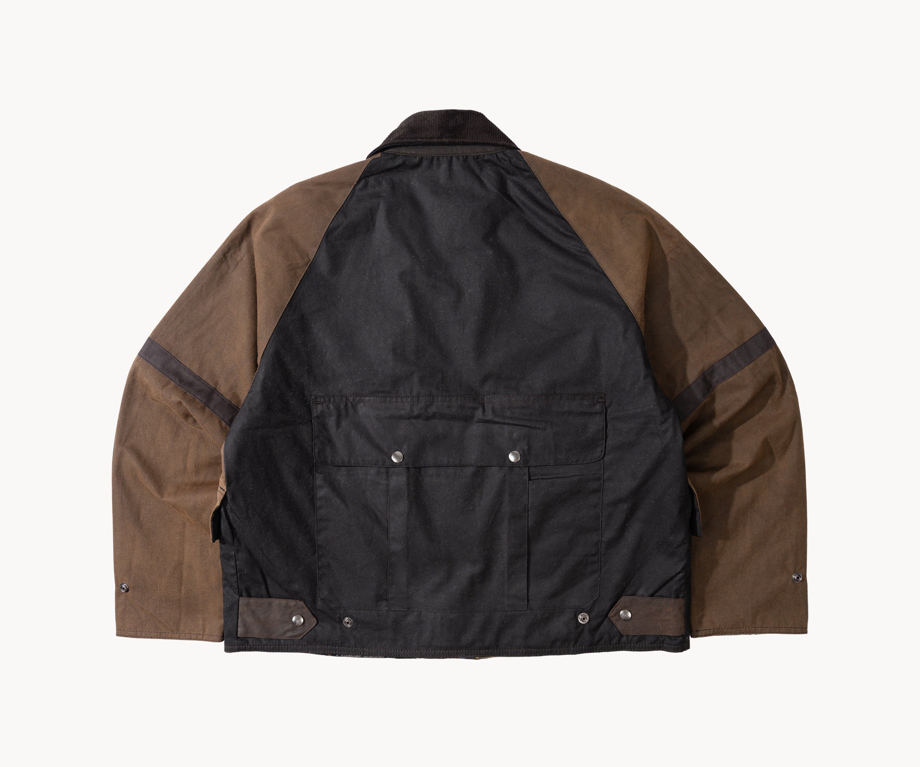REWORK® TACTICAL WAX JACKET - N° 011 Coats & Jackets MEDIUM / BROWN - BRUT Clothing