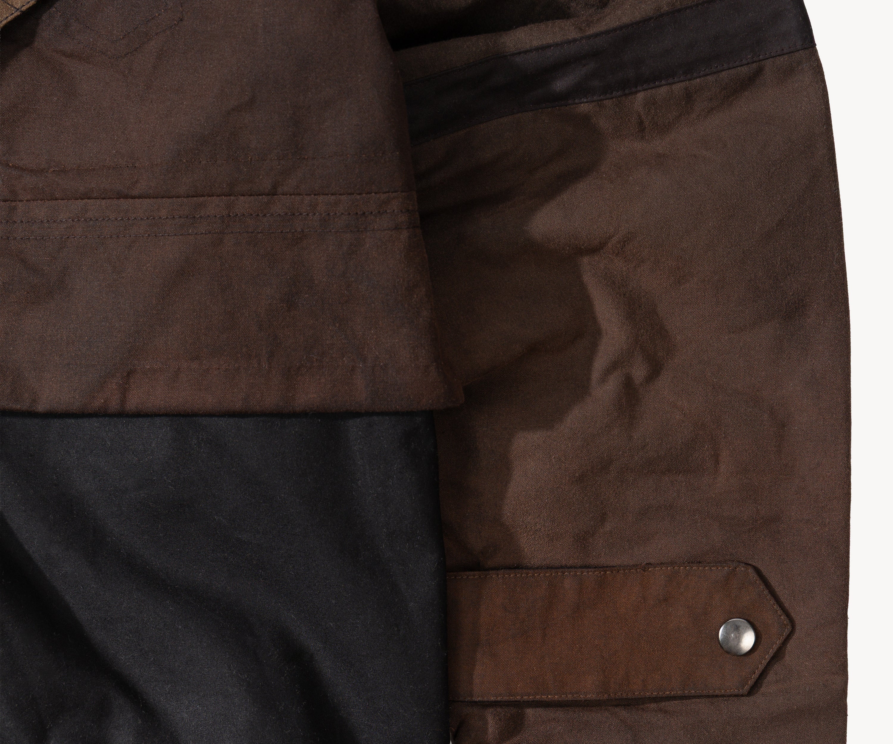 REWORK® TACTICAL WAX JACKET - N° 012 Coats & Jackets MEDIUM / BROWN - BRUT Clothing