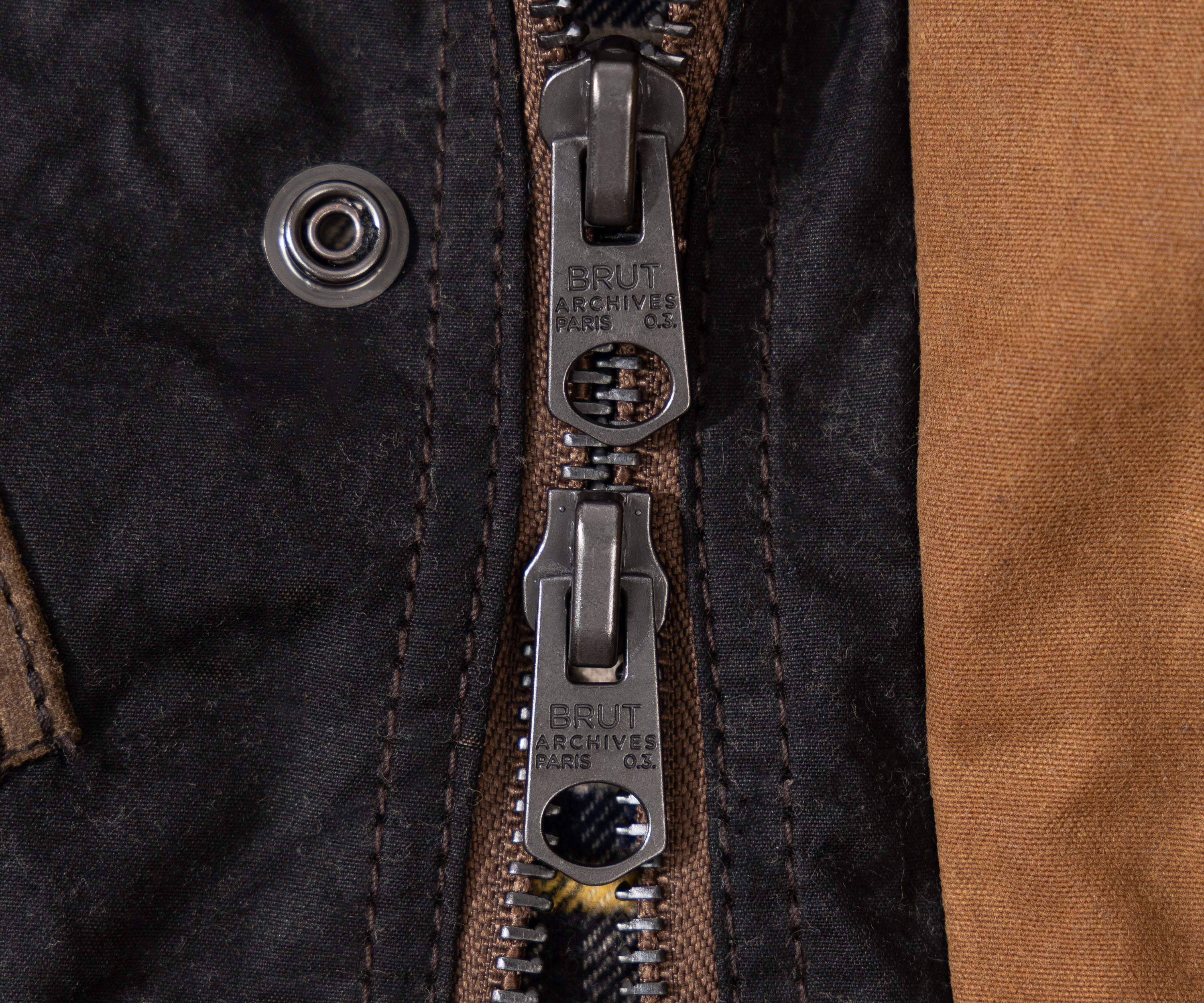 REWORK® TACTICAL WAX JACKET - N° 012 Coats & Jackets MEDIUM / BROWN - BRUT Clothing