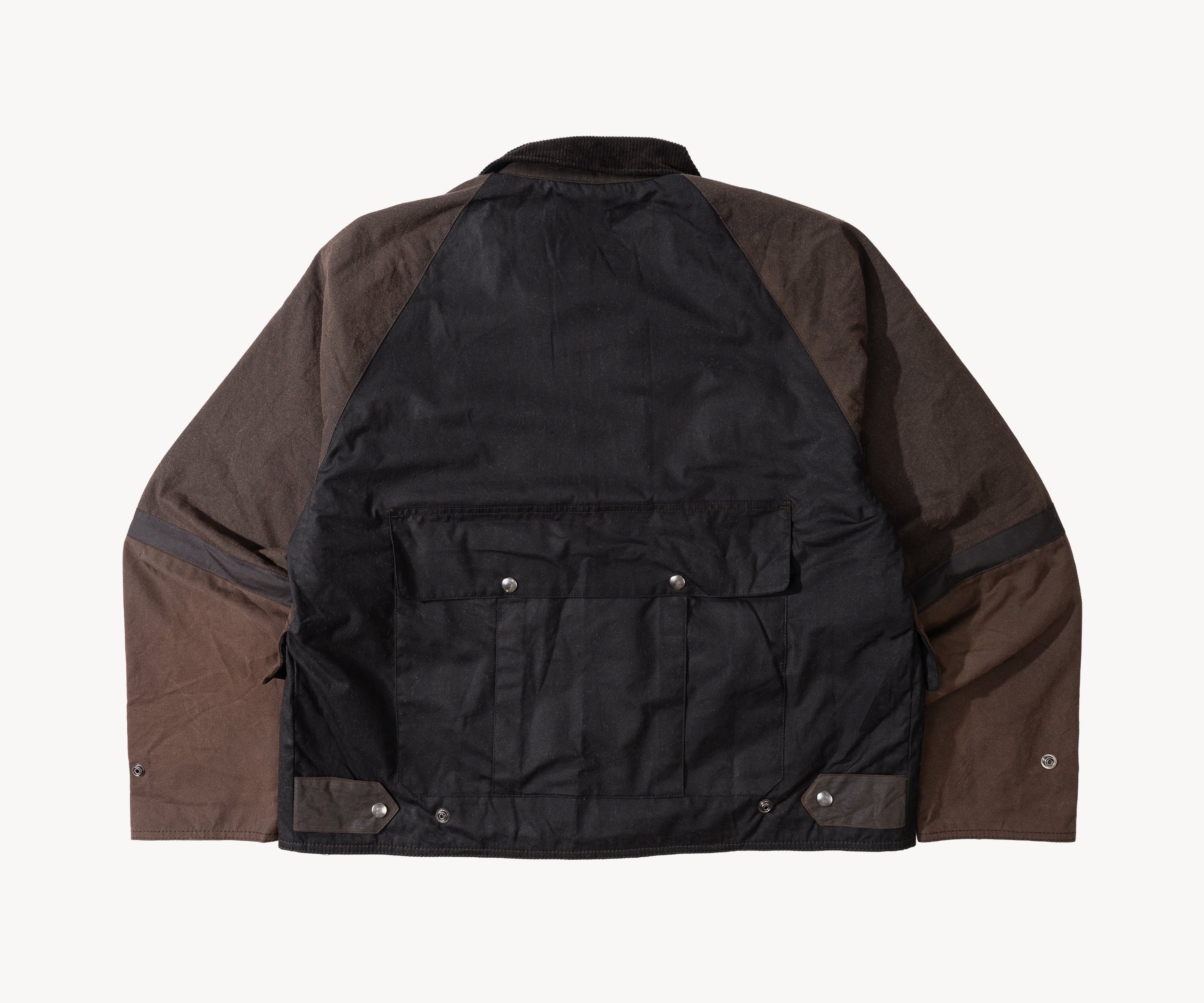 REWORK® TACTICAL WAX JACKET - N° 012 Coats & Jackets MEDIUM / BROWN - BRUT Clothing
