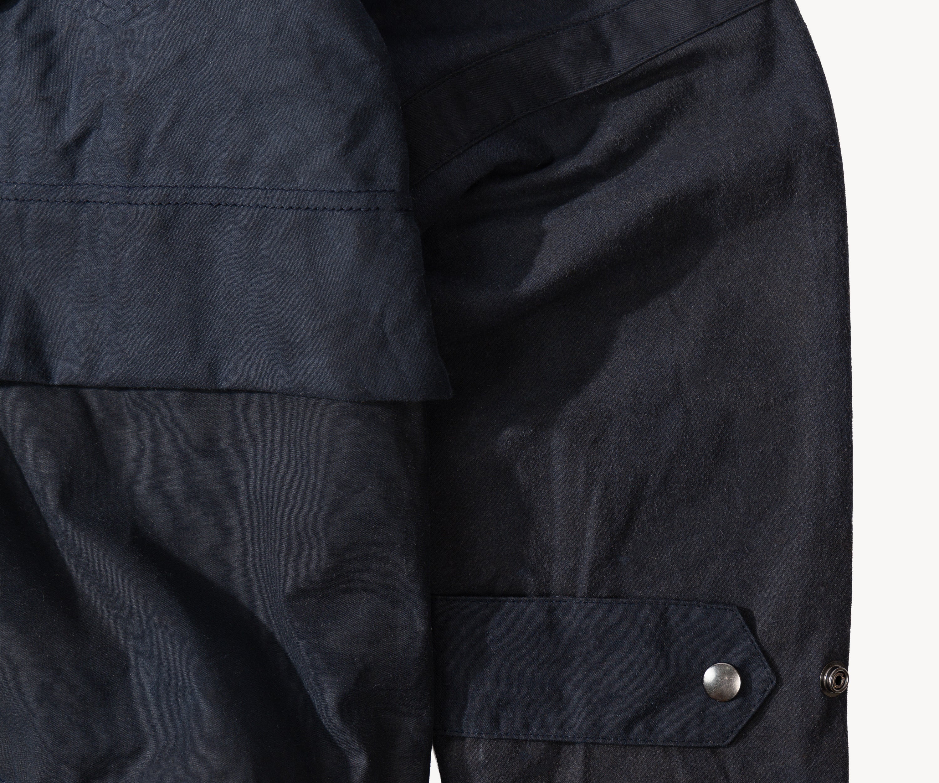 REWORK® TACTICAL WAX JACKET - N° 004 Coats & Jackets MEDIUM / BLUE - BRUT Clothing