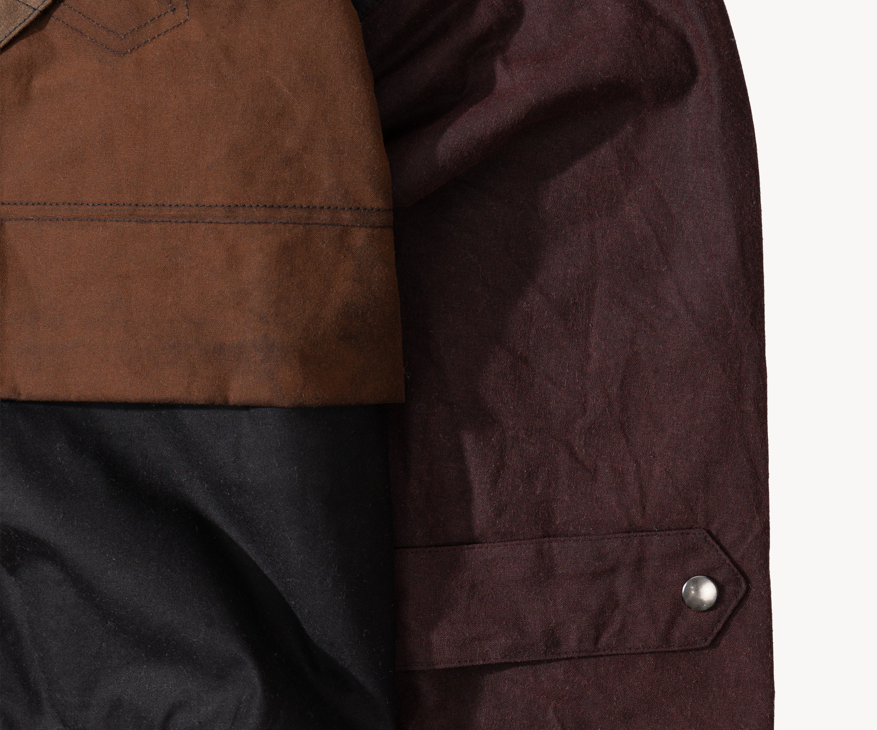 REWORK® TACTICAL WAX JACKET - N° 008 Coats & Jackets MEDIUM / BROWN - BRUT Clothing