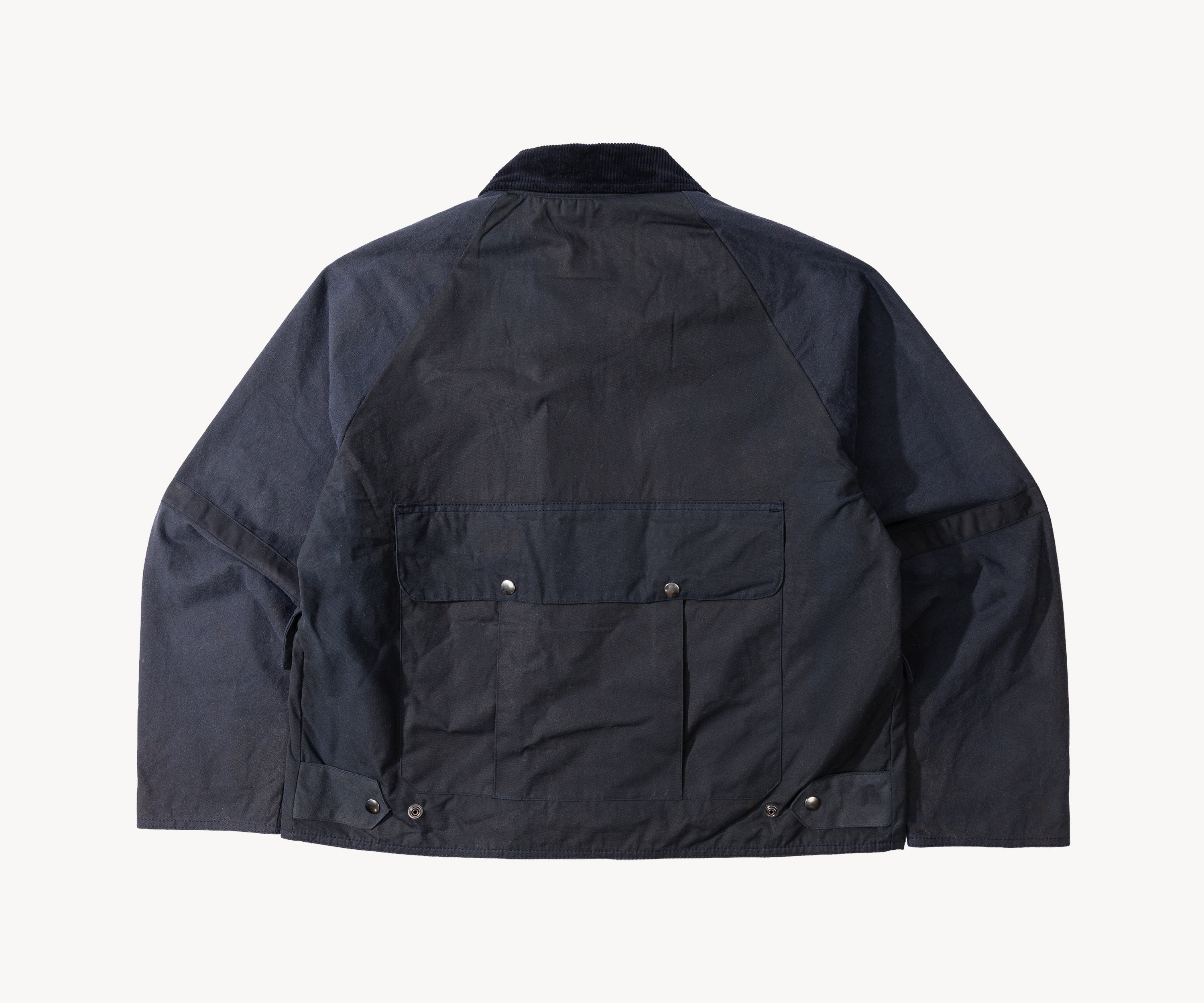 REWORK® TACTICAL WAX JACKET - N° 004 Coats & Jackets MEDIUM / BLUE - BRUT Clothing