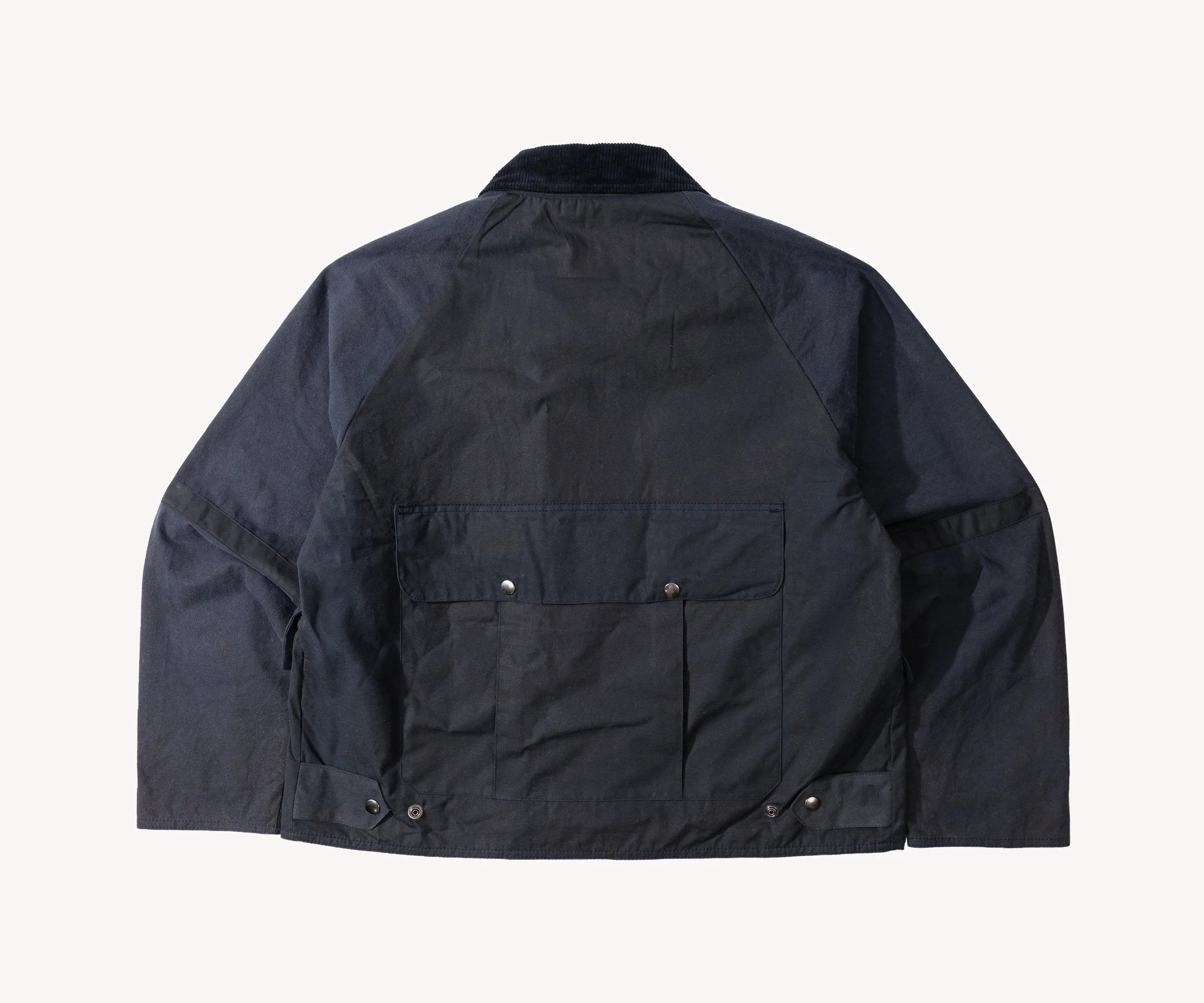 REWORK® TACTICAL WAX JACKET - N° 004 Coats & Jackets MEDIUM / BLUE - BRUT Clothing