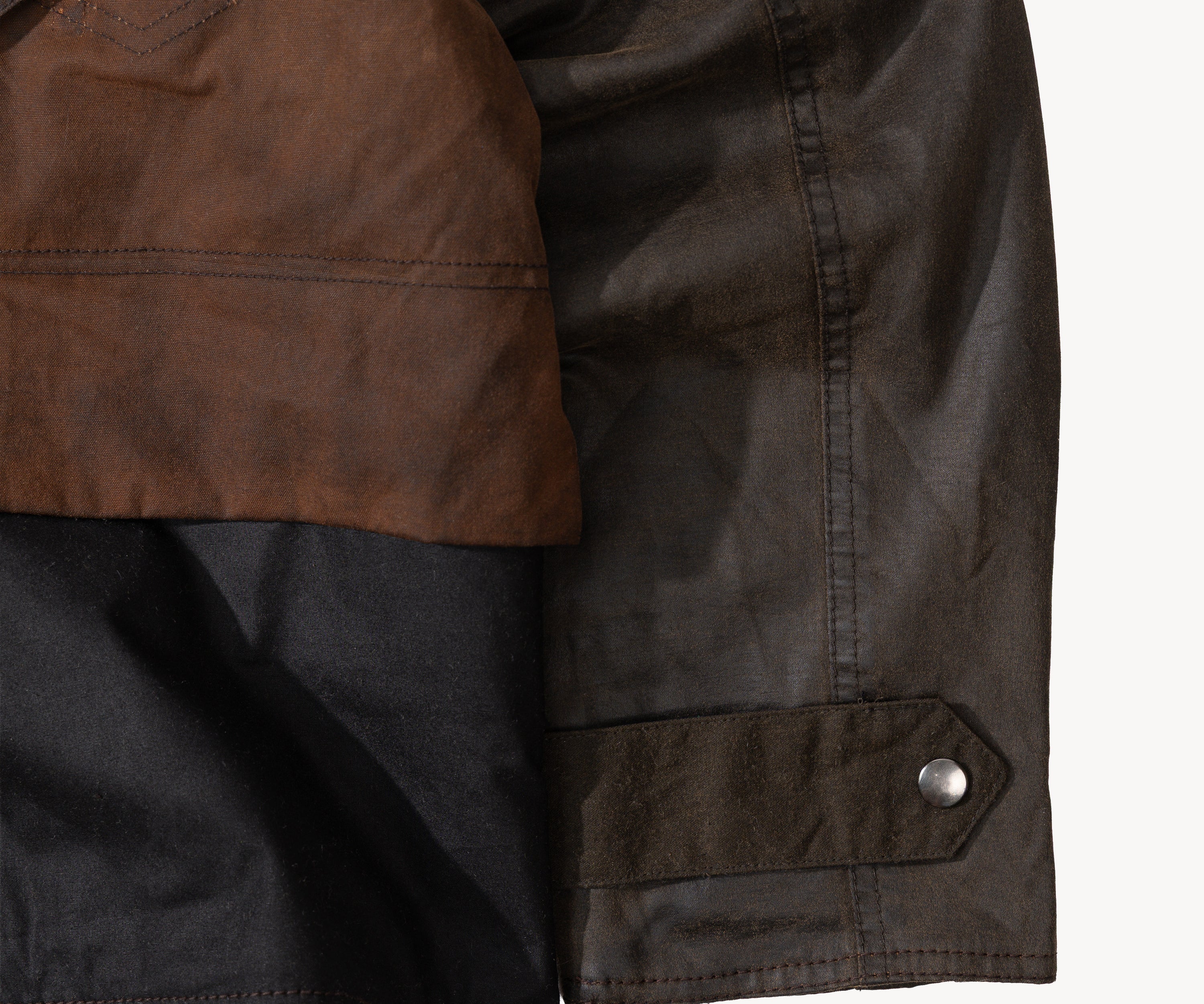 REWORK® TACTICAL WAX JACKET - N° 009 Coats & Jackets MEDIUM / BROWN - BRUT Clothing