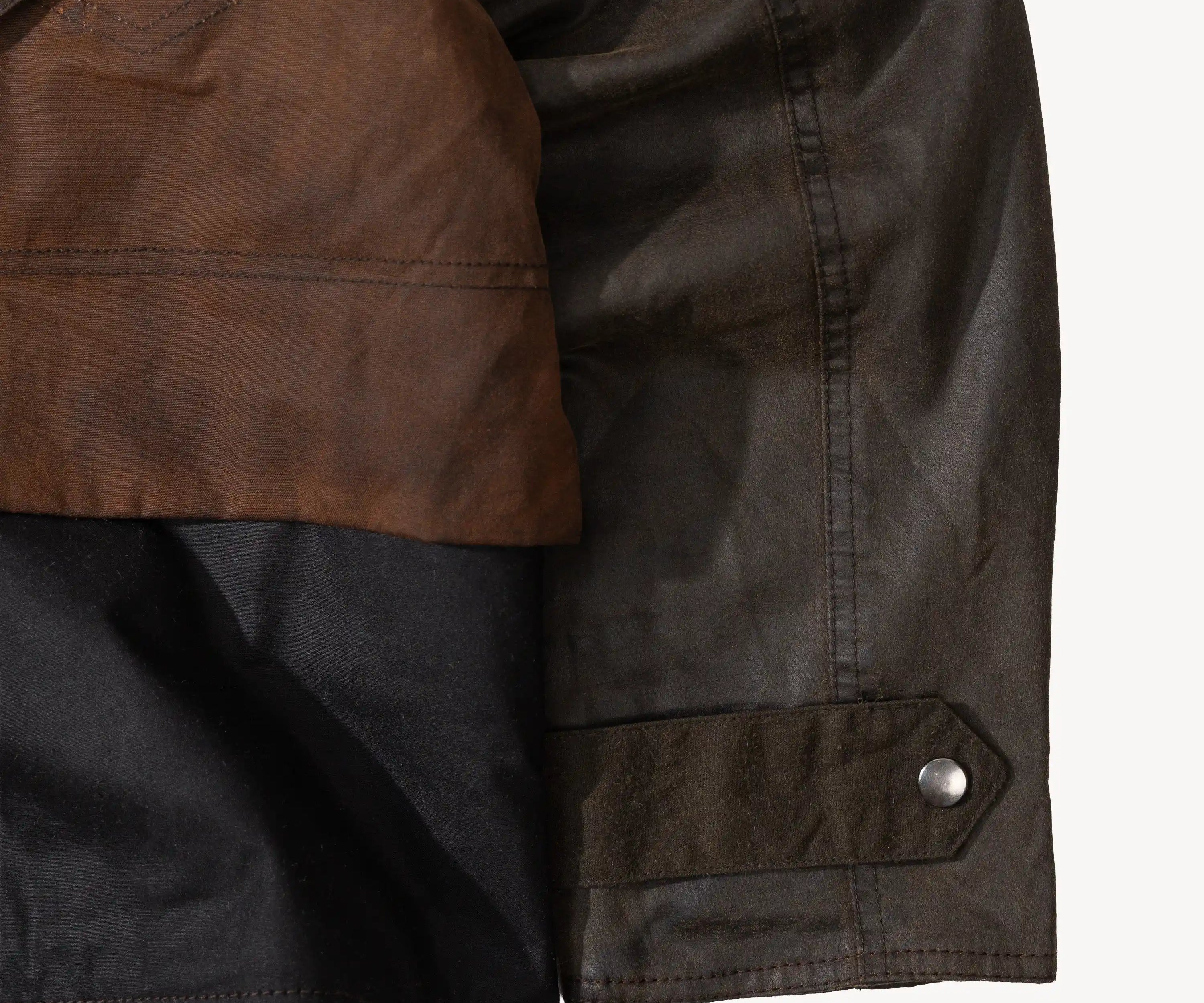 REWORK® TACTICAL WAX JACKET - N° 009 Coats & Jackets MEDIUM / BROWN - BRUT Clothing