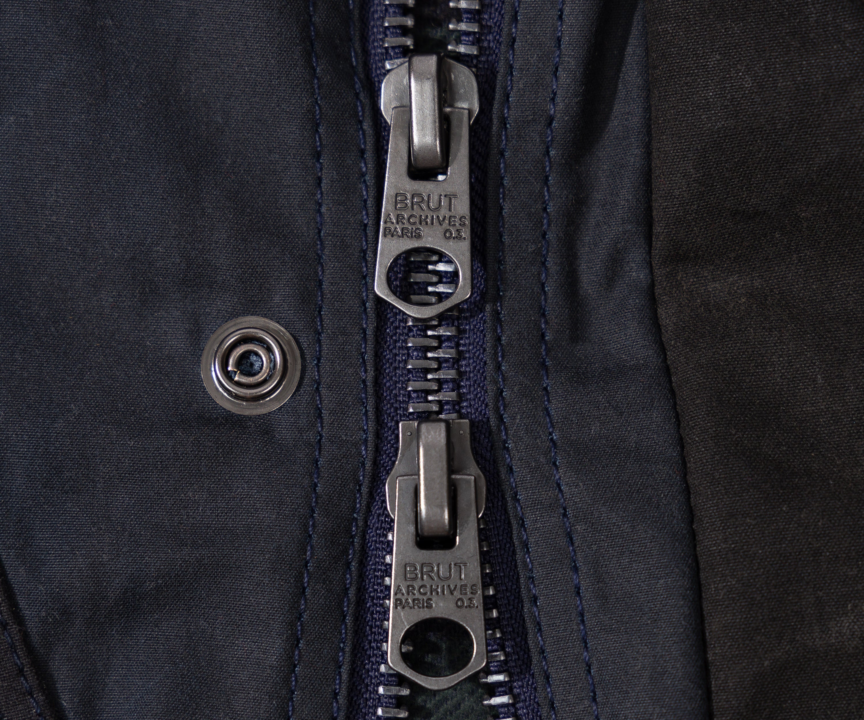 REWORK® TACTICAL WAX JACKET - N° 005 Coats & Jackets MEDIUM / BLUE - BRUT Clothing
