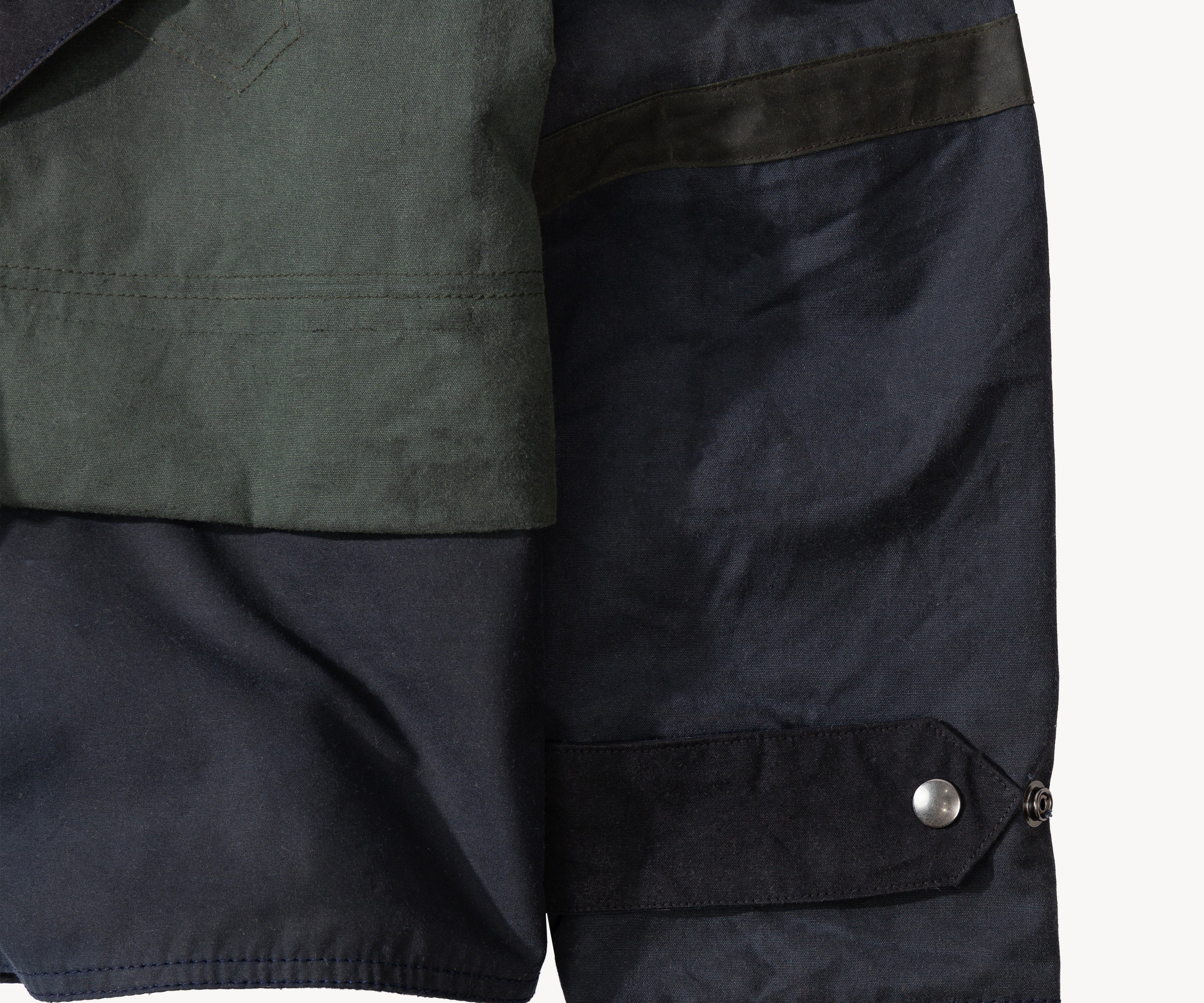 REWORK® TACTICAL WAX JACKET - N° 001 Coats & Jackets SMALL / BLUE - BRUT Clothing