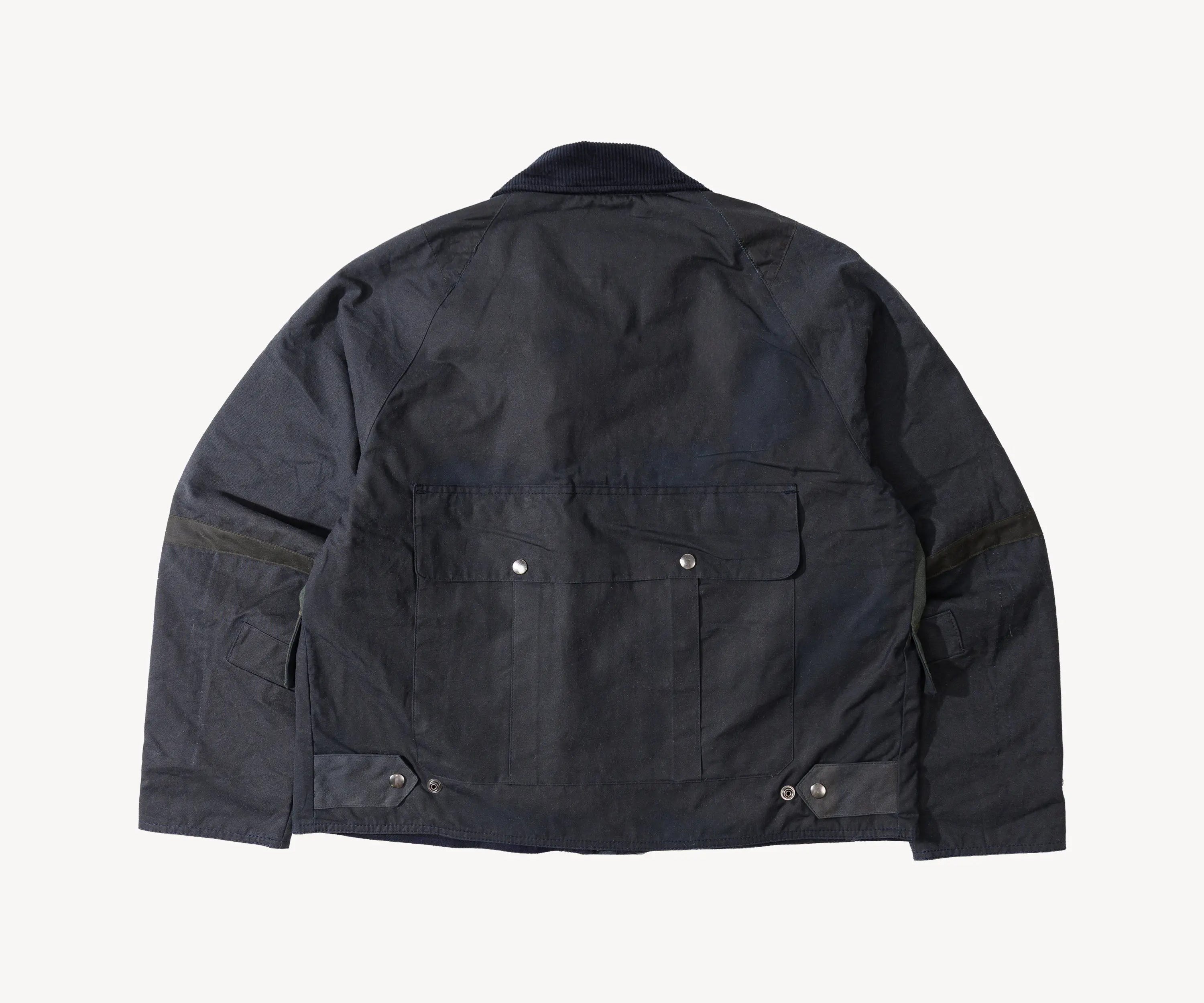 REWORK® TACTICAL WAX JACKET - N° 001 Coats & Jackets SMALL / BLUE - BRUT Clothing