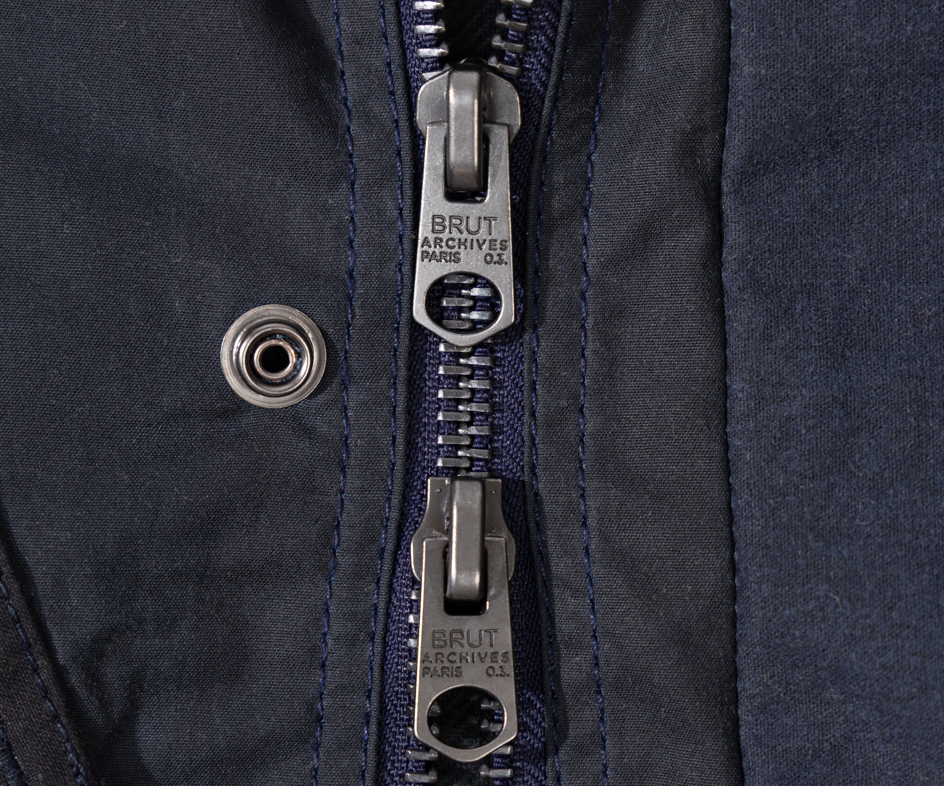 REWORK® TACTICAL WAX JACKET - N° 002 Coats & Jackets SMALL / BLUE - BRUT Clothing