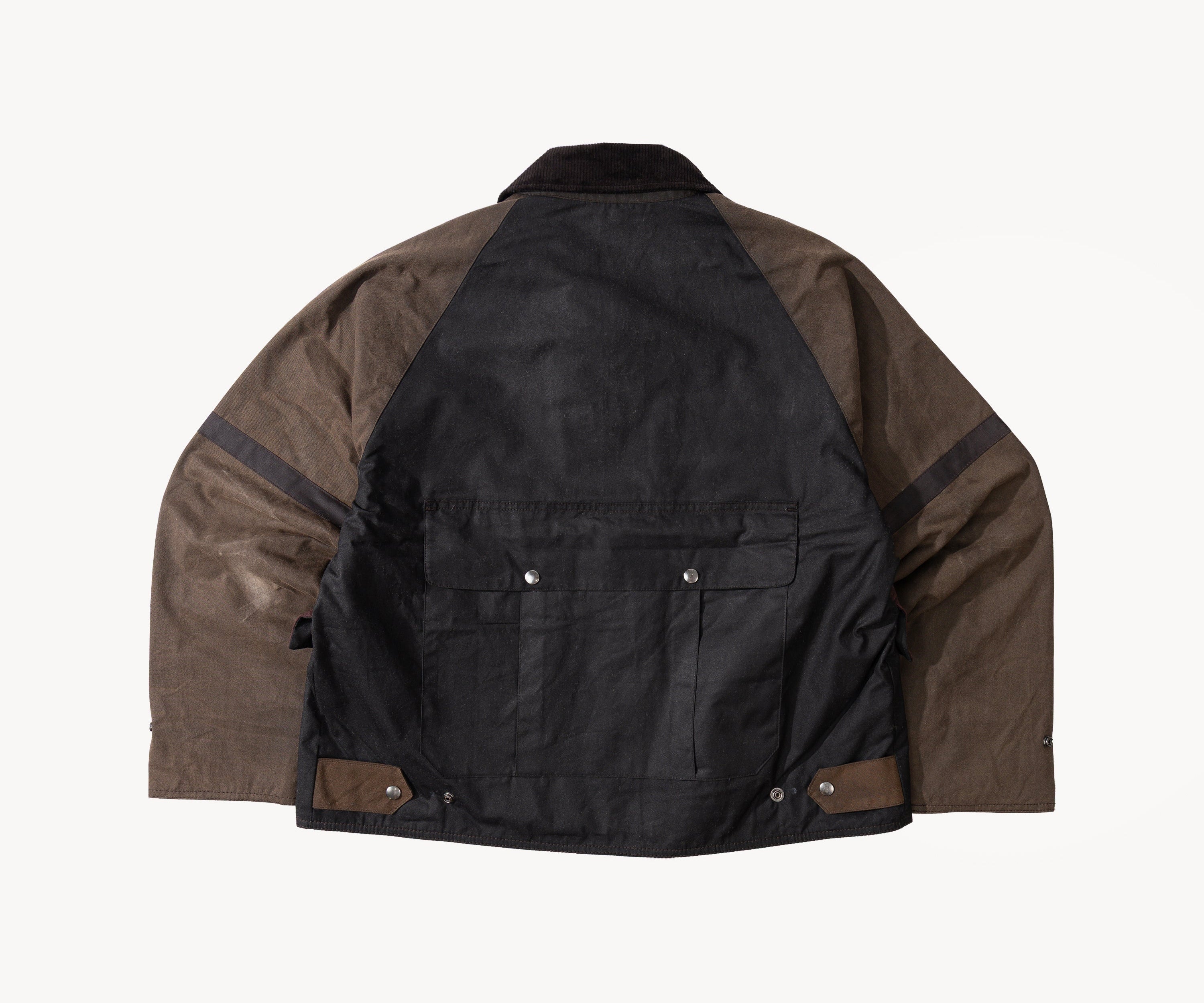 REWORK® TACTICAL WAX JACKET - N° 020 Coats & Jackets LARGE / BROWN - BRUT Clothing