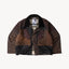 REWORK® TACTICAL WAX JACKET - N° 021 Coats & Jackets LARGE / BROWN - BRUT Clothing