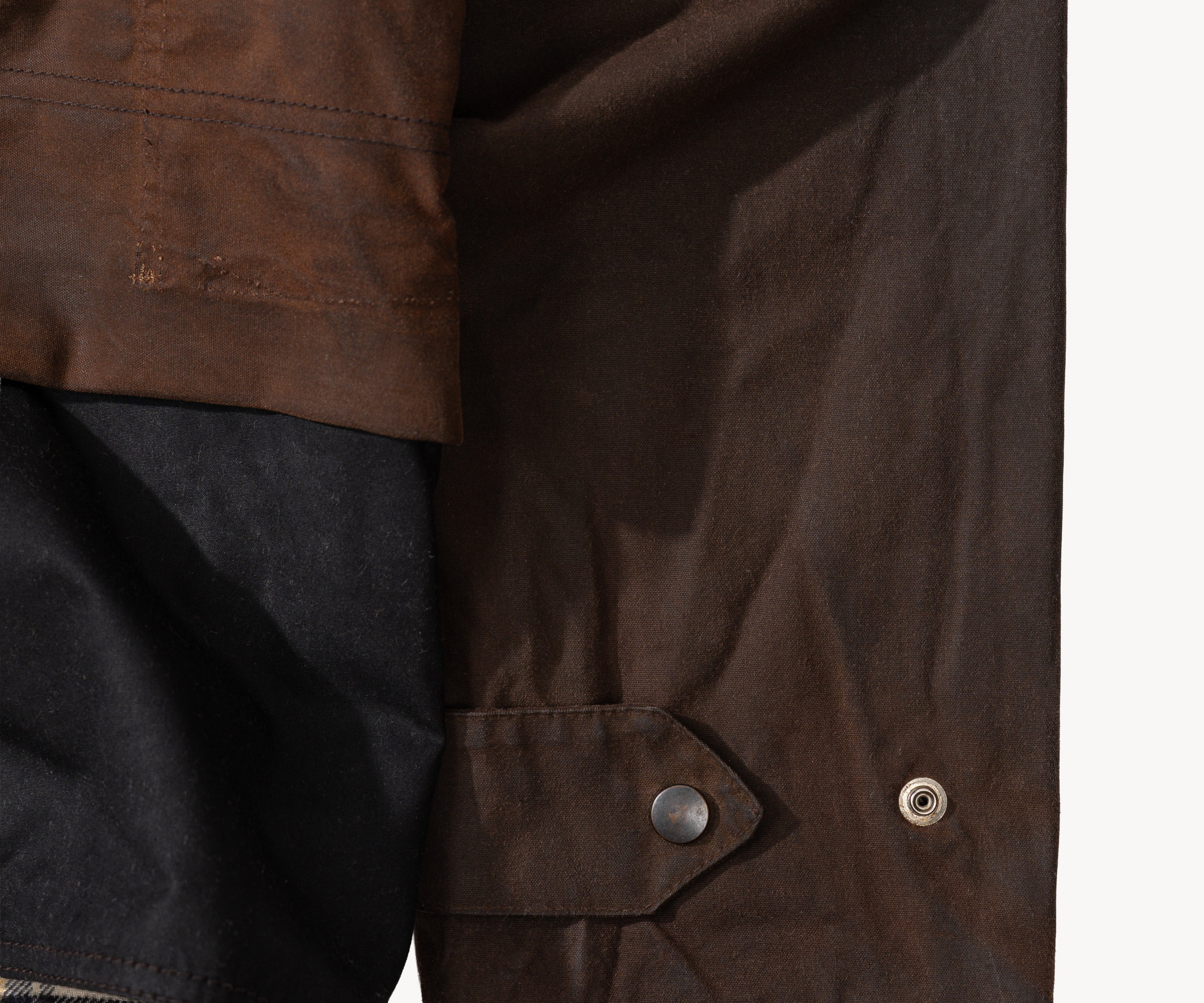 REWORK® TACTICAL WAX JACKET - N° 021 Coats & Jackets LARGE / BROWN - BRUT Clothing