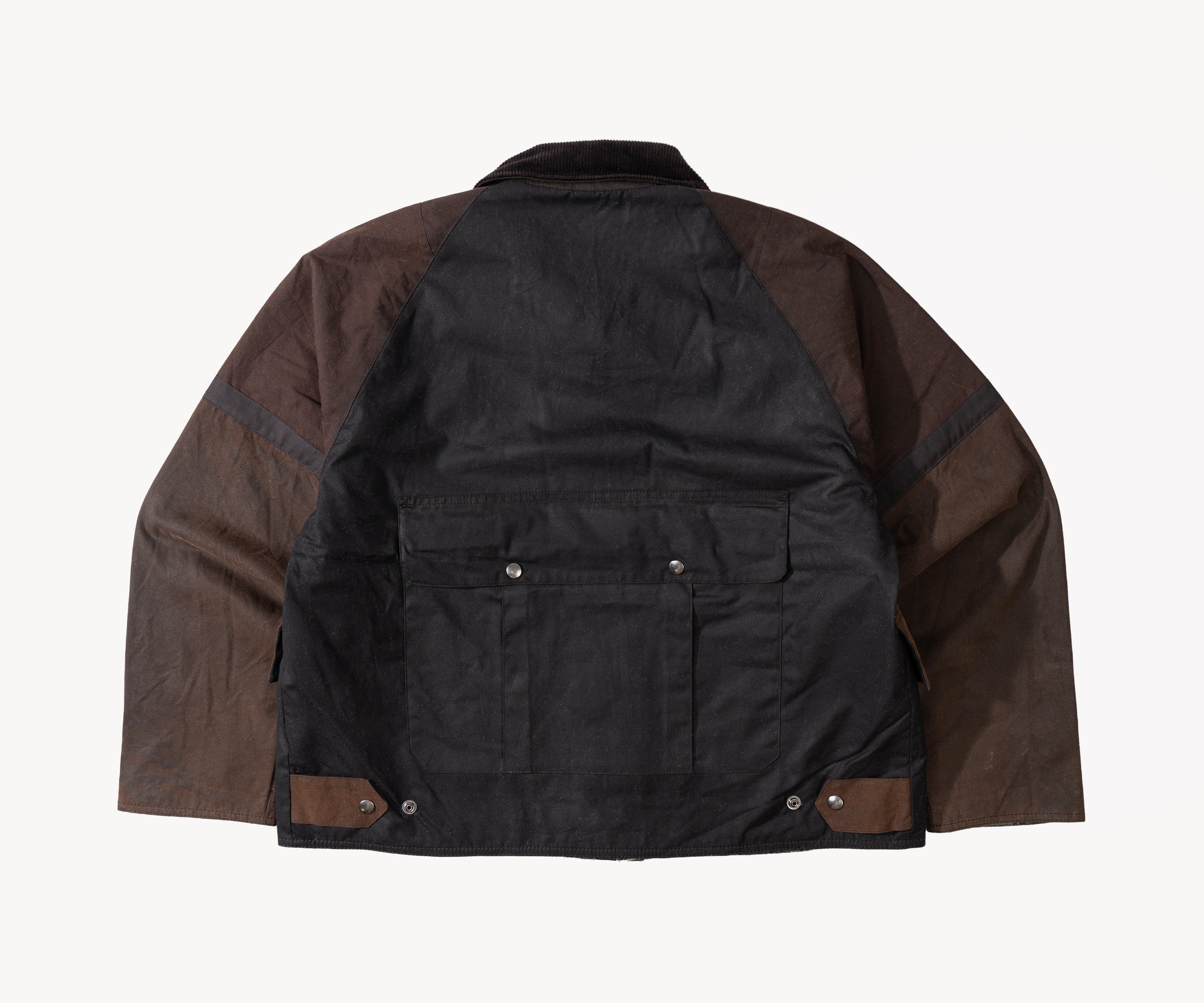 REWORK® TACTICAL WAX JACKET - N° 021 Coats & Jackets LARGE / BROWN - BRUT Clothing