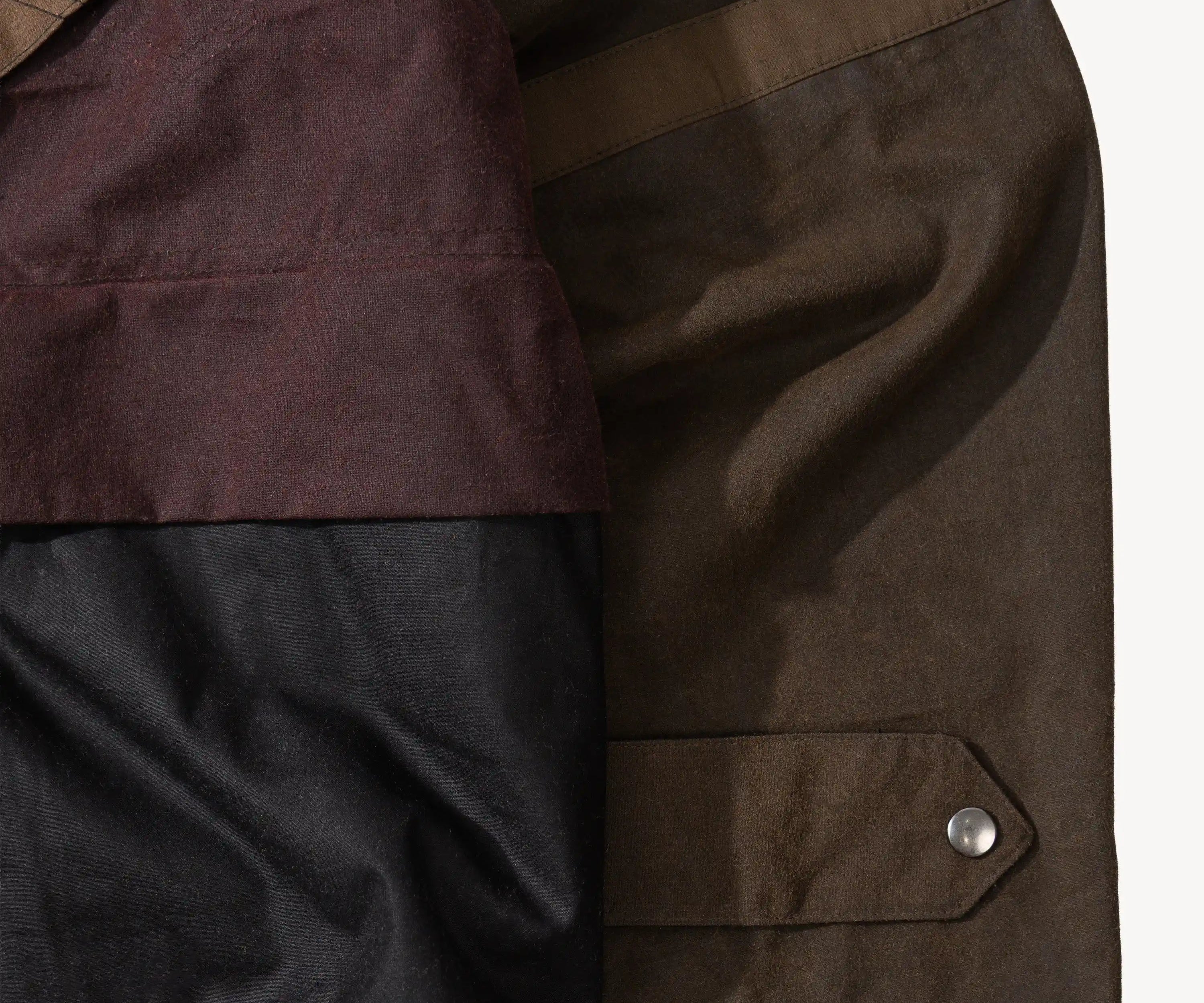 REWORK® TACTICAL WAX JACKET - N° 022 Coats & Jackets LARGE / BROWN - BRUT Clothing