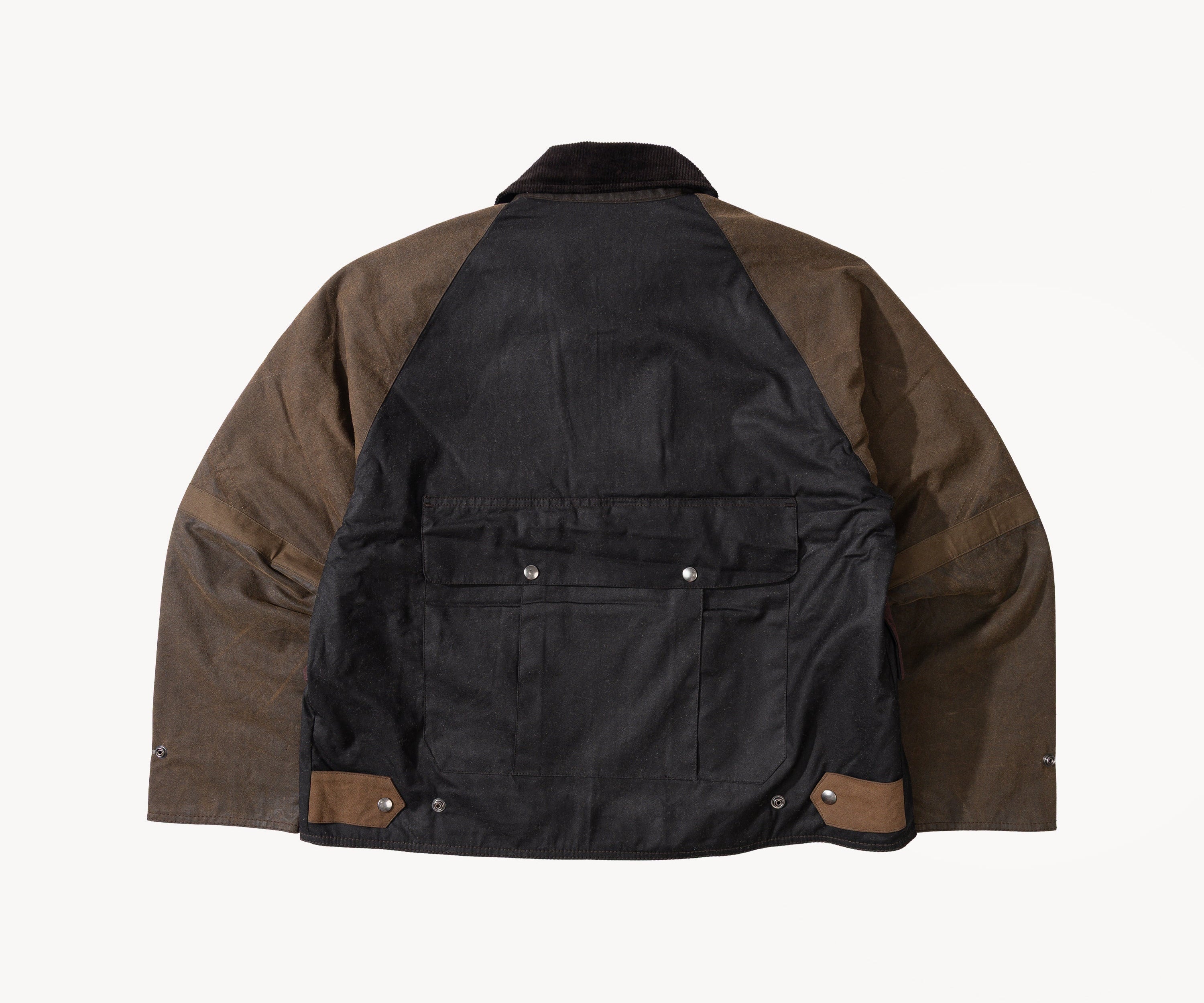 REWORK® TACTICAL WAX JACKET - N° 022 Coats & Jackets LARGE / BROWN - BRUT Clothing