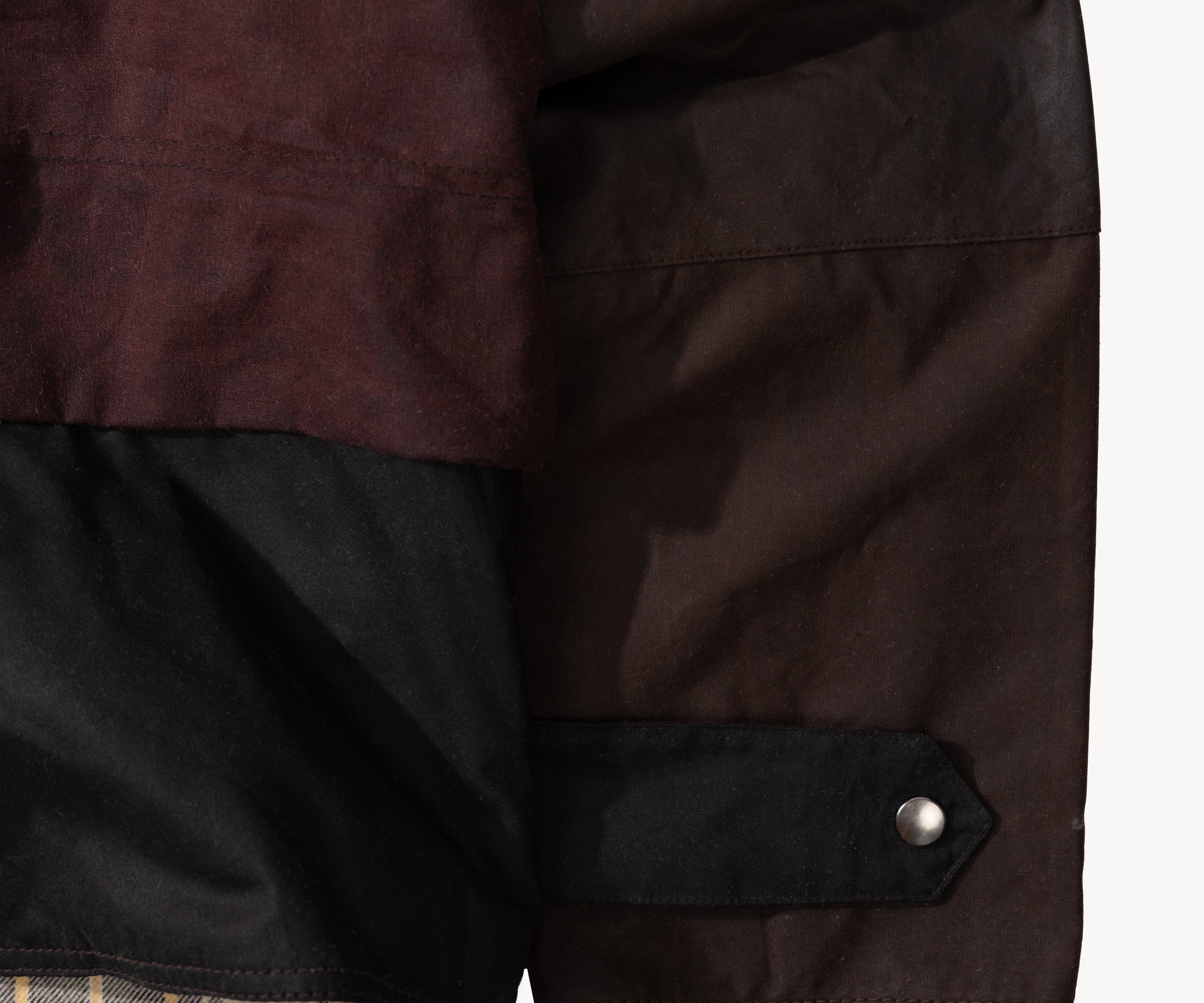 REWORK® TACTICAL WAX JACKET - N° 023 LARGE / MARRON - BRUT Clothing