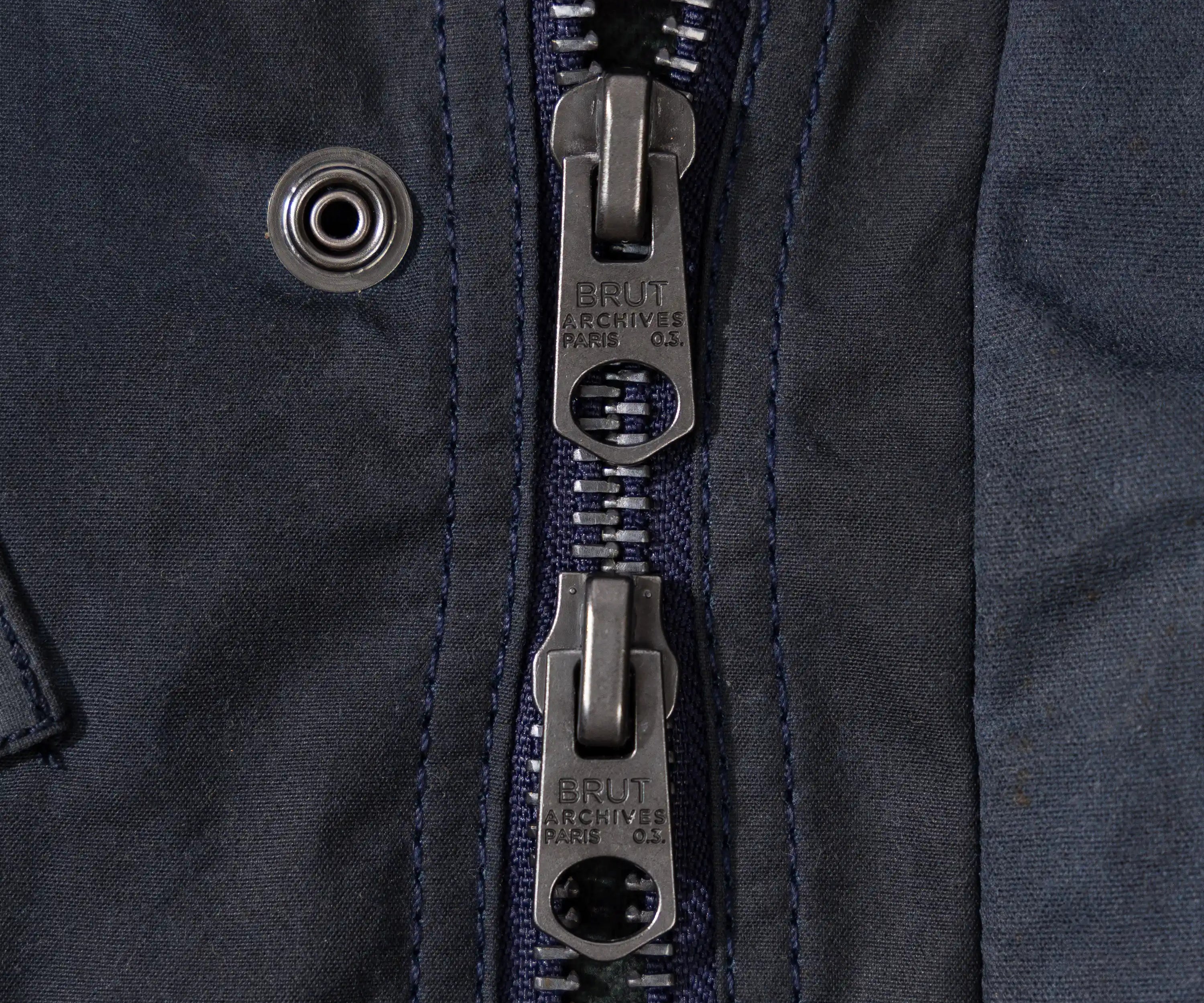 REWORK® TACTICAL WAX JACKET - N° 018 Coats & Jackets LARGE / BLUE - BRUT Clothing