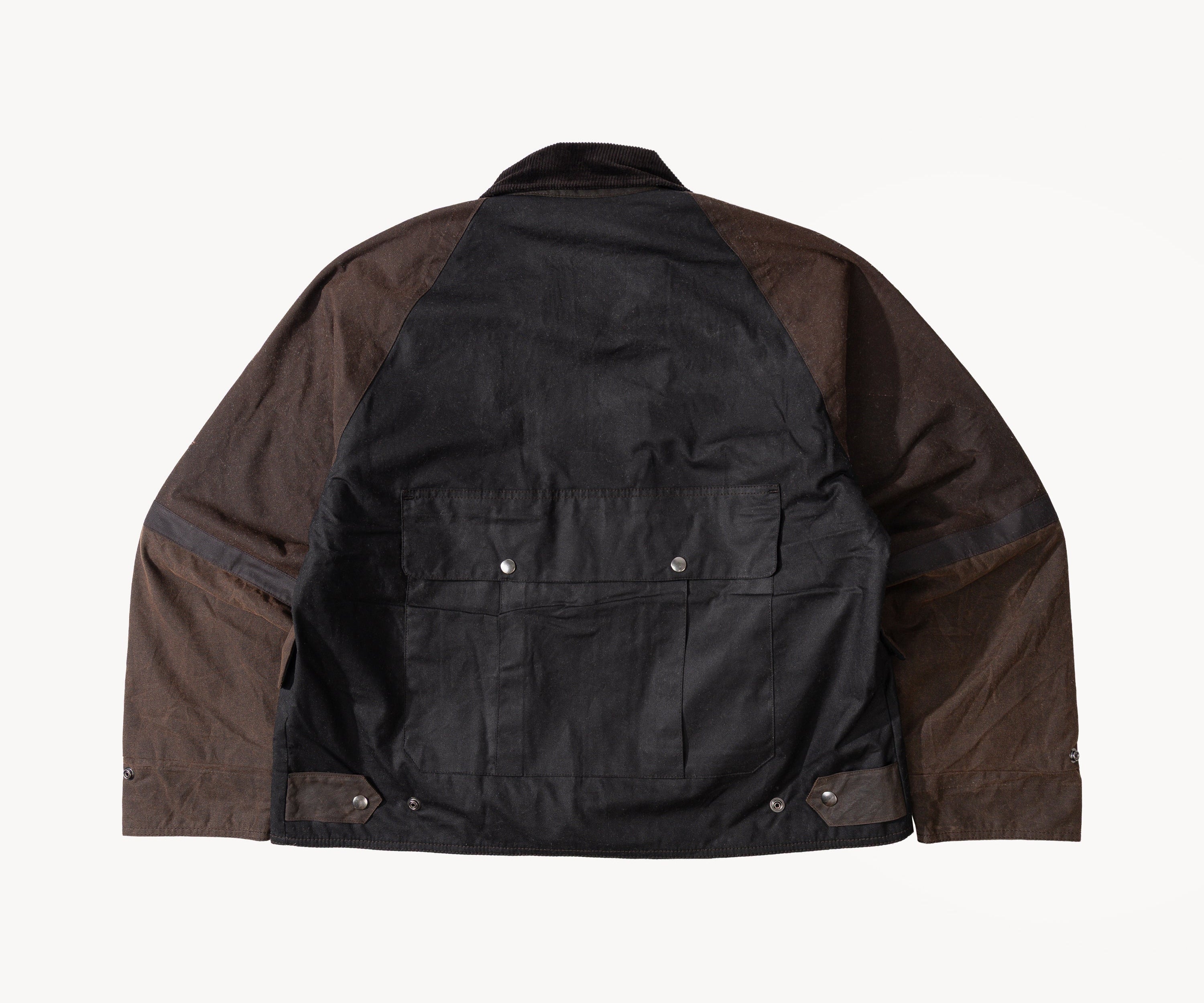 REWORK® TACTICAL WAX JACKET - N° 024 Coats & Jackets LARGE / BROWN - BRUT Clothing