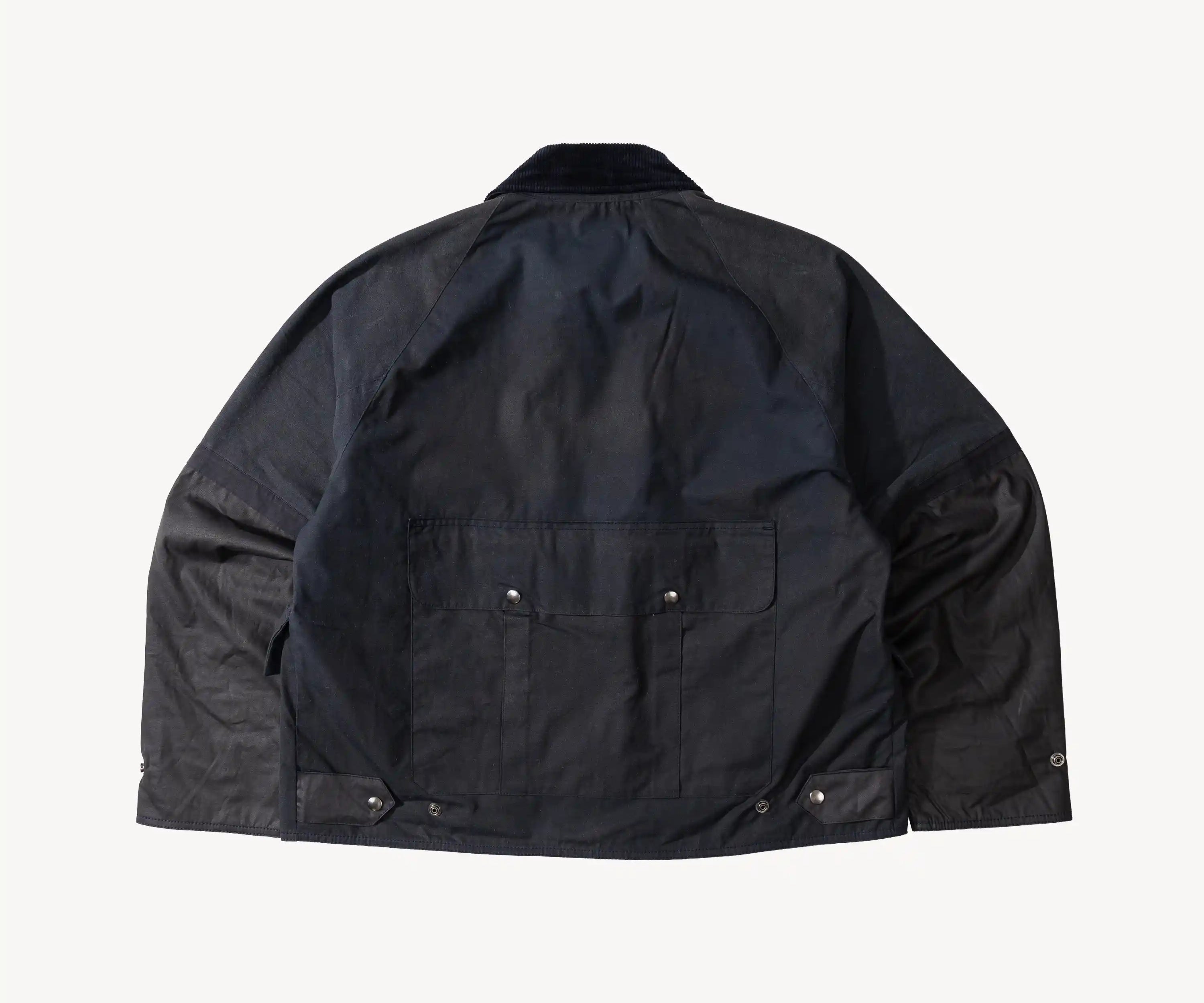 REWORK® TACTICAL WAX JACKET - N° 018 Coats & Jackets LARGE / BLUE - BRUT Clothing