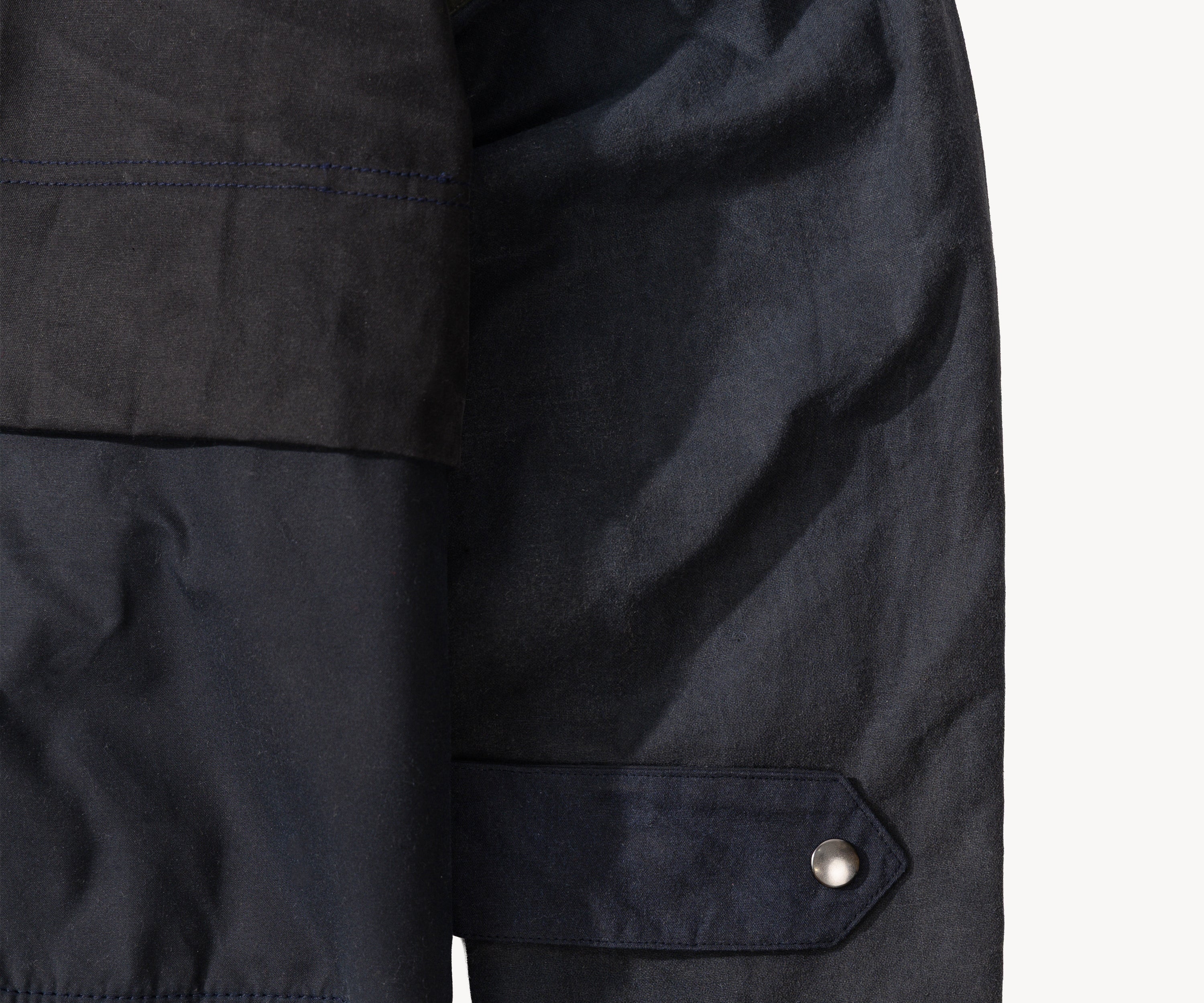 REWORK® TACTICAL WAX JACKET - N° 013 Coats & Jackets LARGE / BLUE - BRUT Clothing