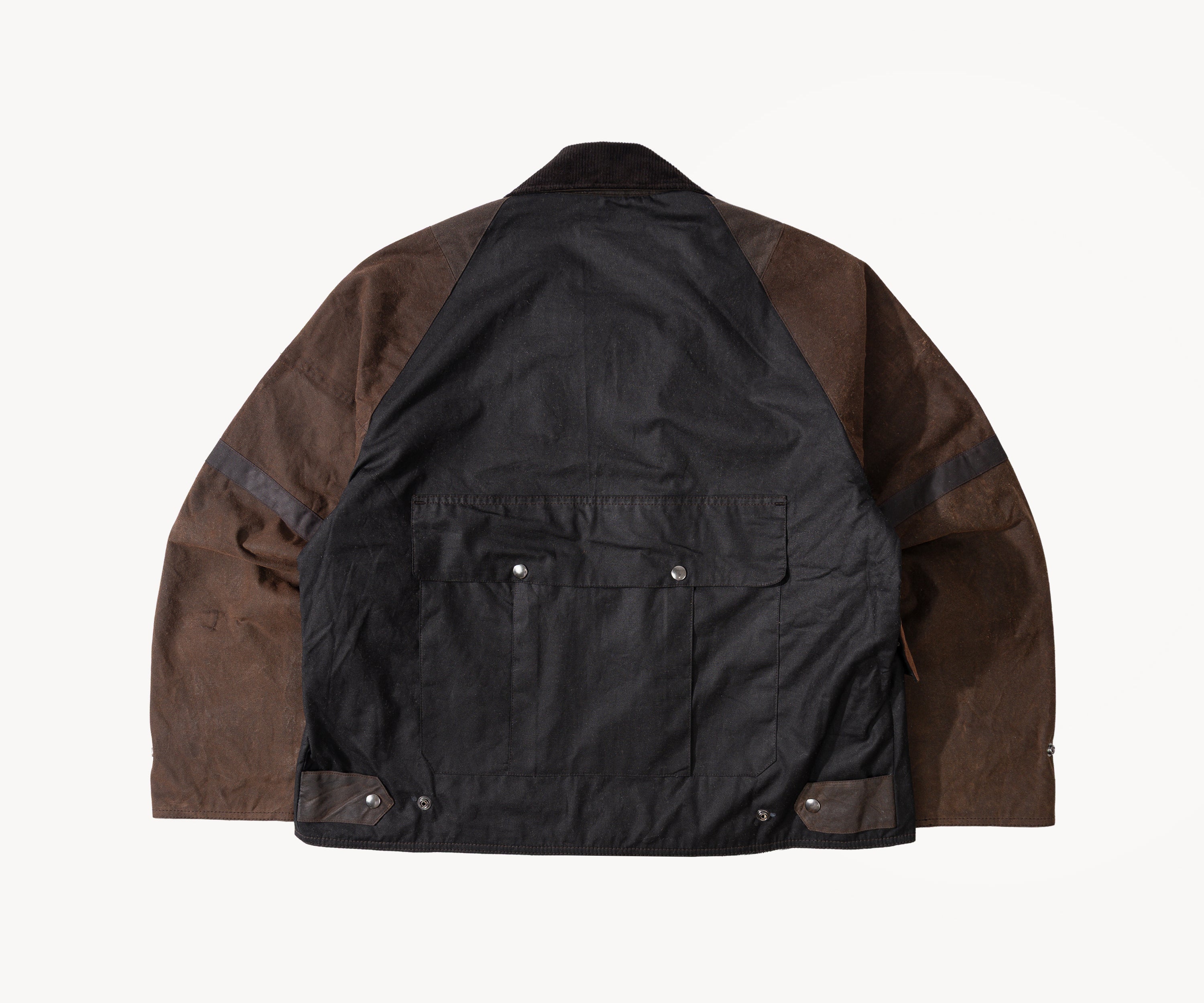 REWORK® TACTICAL WAX JACKET - N° 019 Coats & Jackets LARGE / BROWN - BRUT Clothing