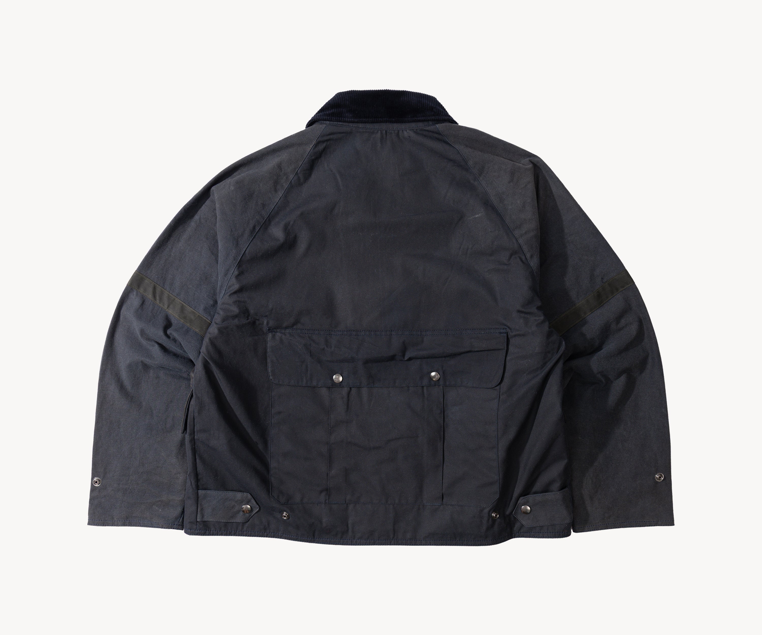 REWORK® TACTICAL WAX JACKET - N° 013 Coats & Jackets LARGE / BLUE - BRUT Clothing