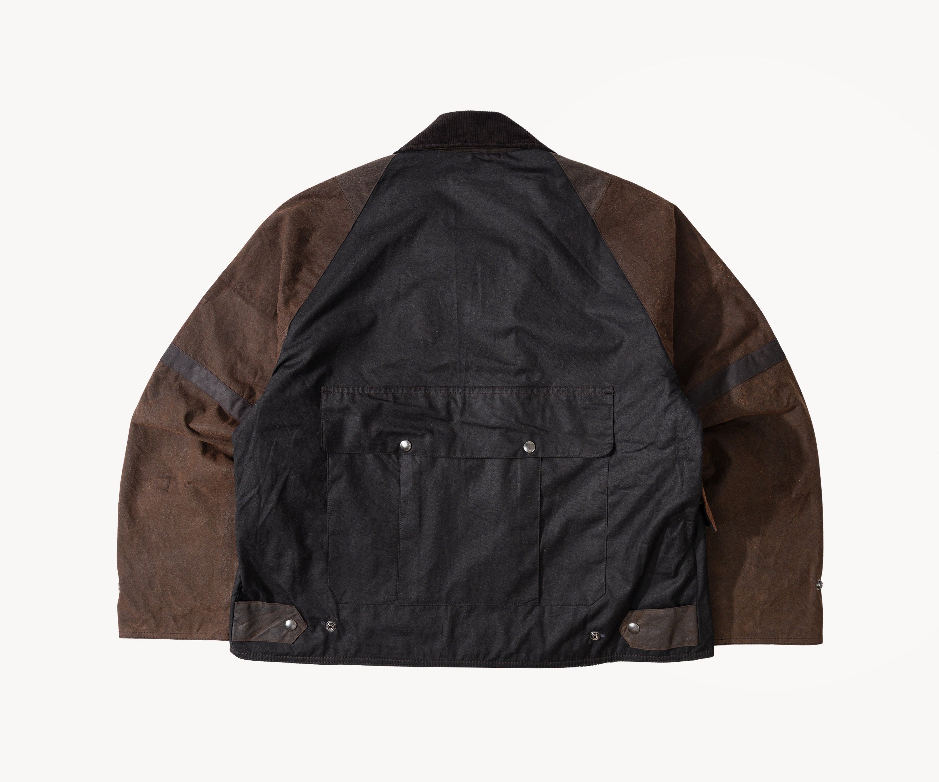 REWORK® TACTICAL WAX JACKET - N° 019 Coats & Jackets LARGE / BROWN - BRUT Clothing