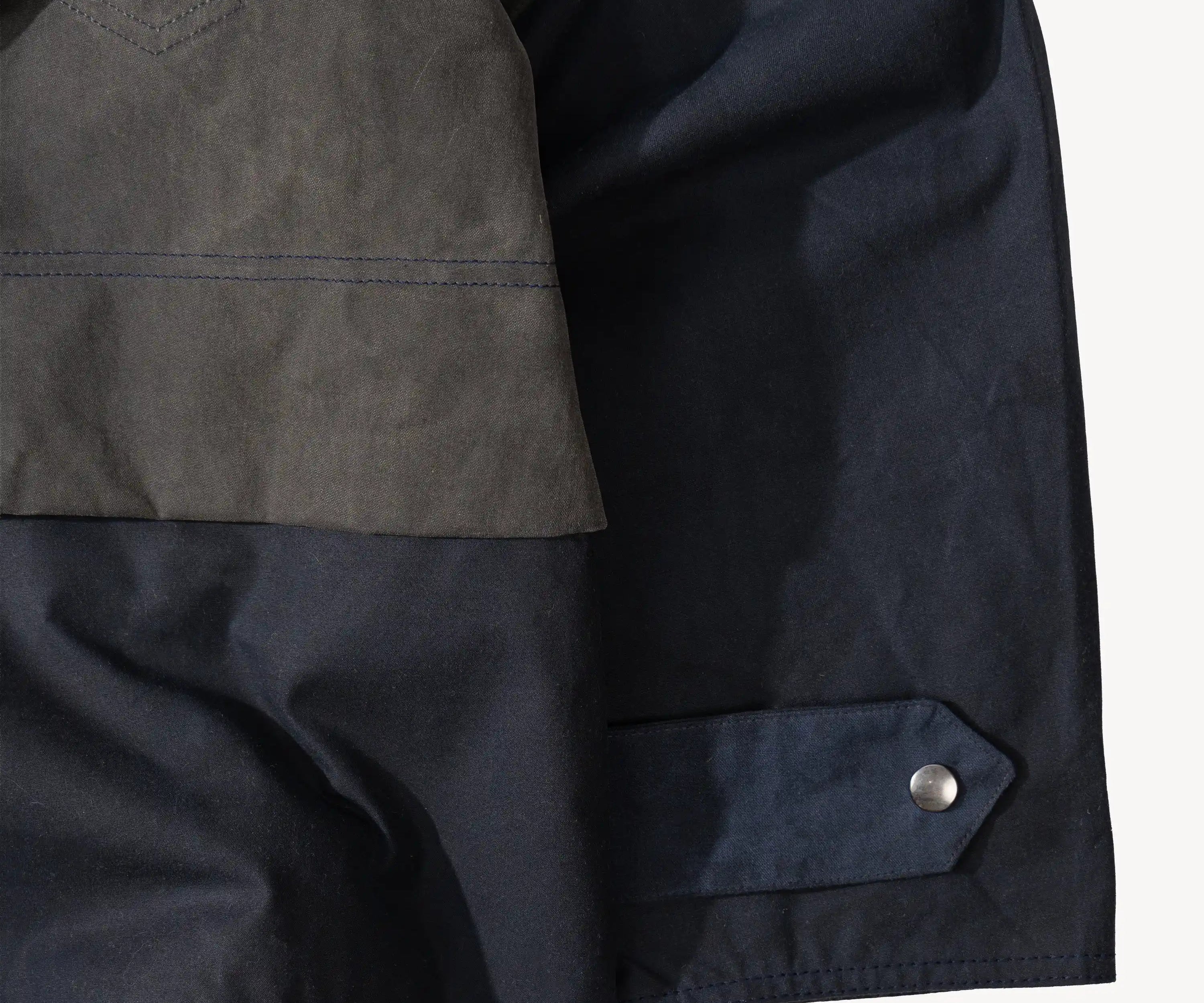 REWORK® TACTICAL WAX JACKET - N° 014 Coats & Jackets LARGE / BLUE - BRUT Clothing