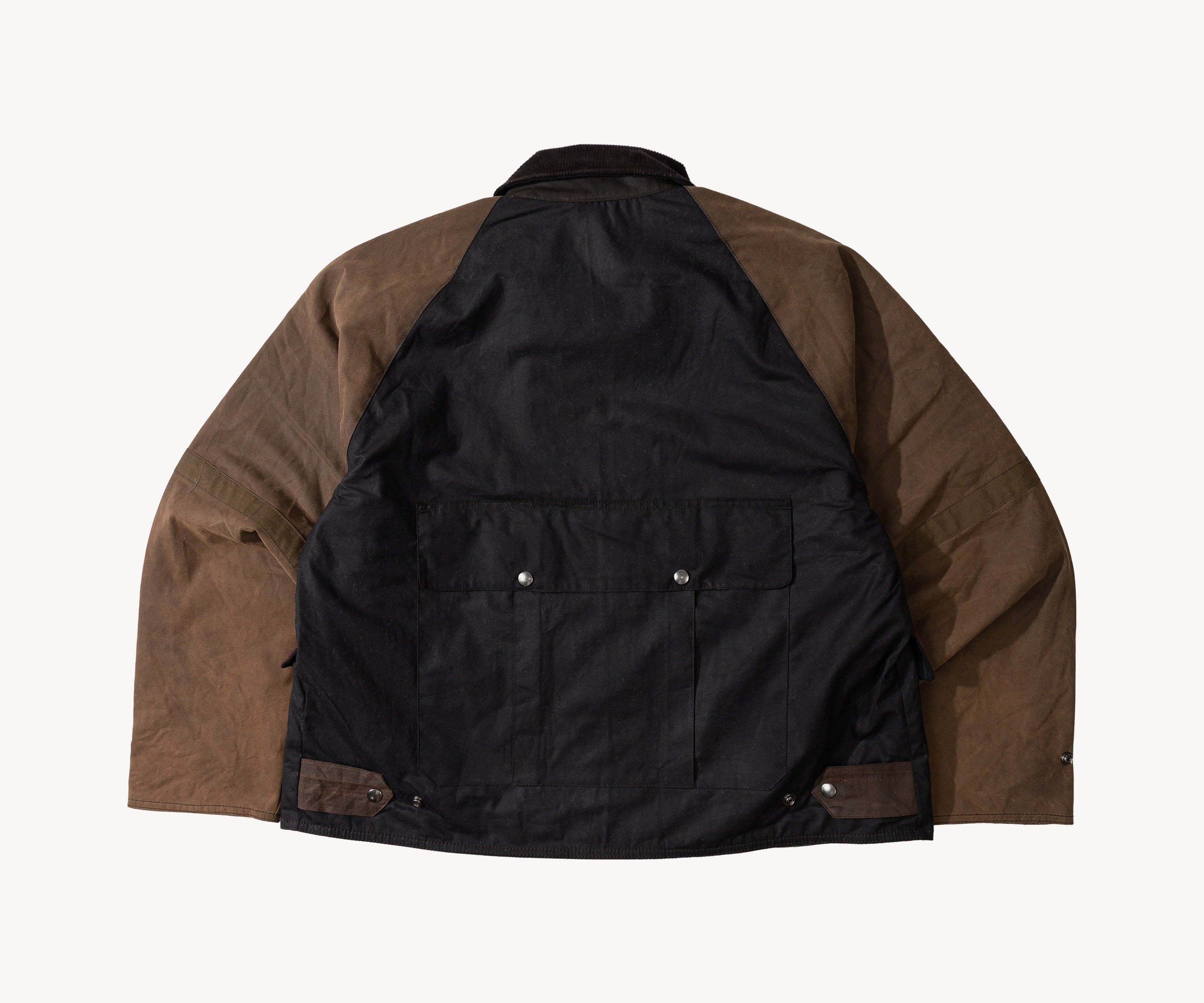 REWORK® TACTICAL WAX JACKET - N° 029 Coats & Jackets X-LARGE / BROWN - BRUT Clothing