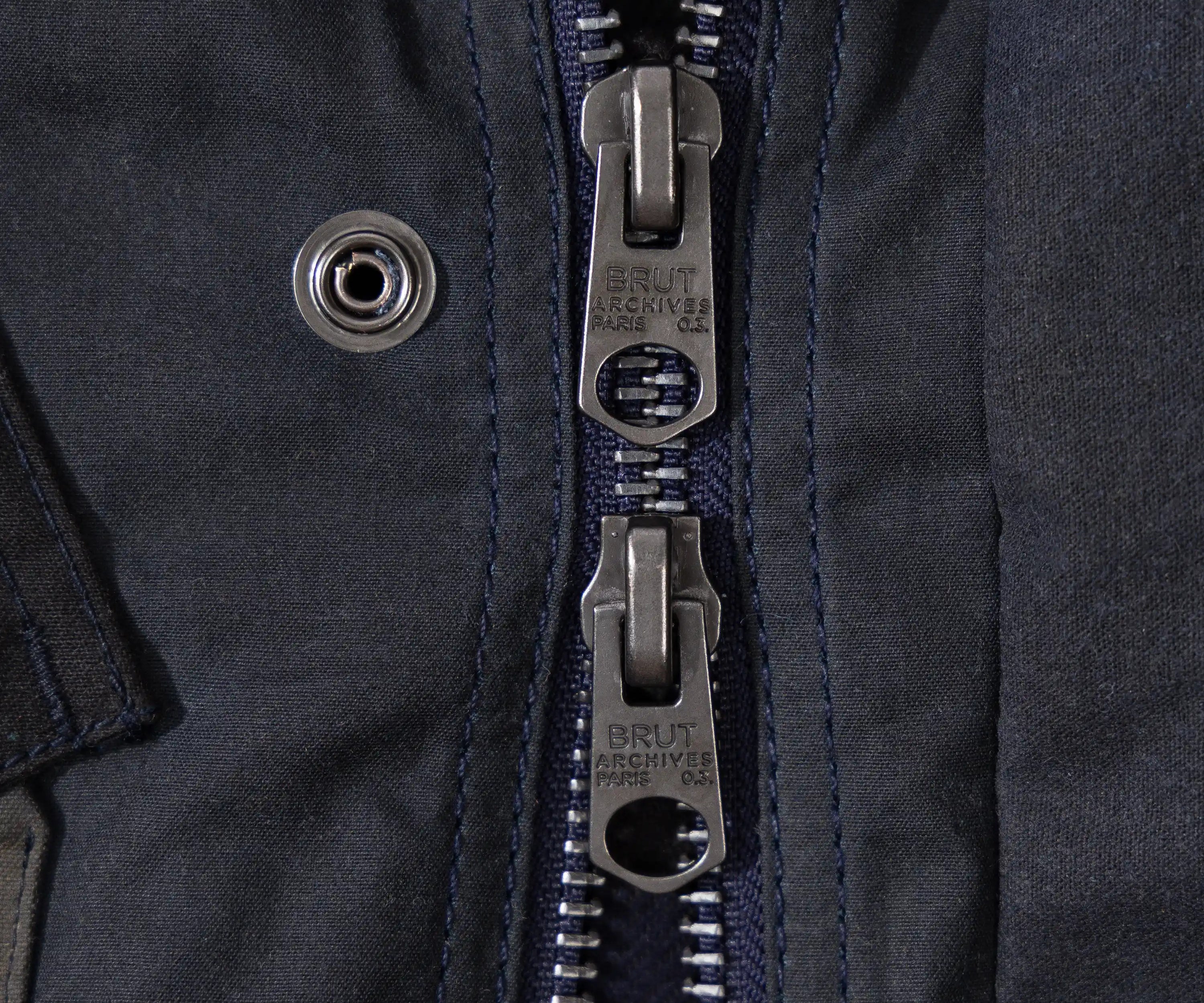 REWORK® TACTICAL WAX JACKET - N° 027 Coats & Jackets X-LARGE / BLUE - BRUT Clothing